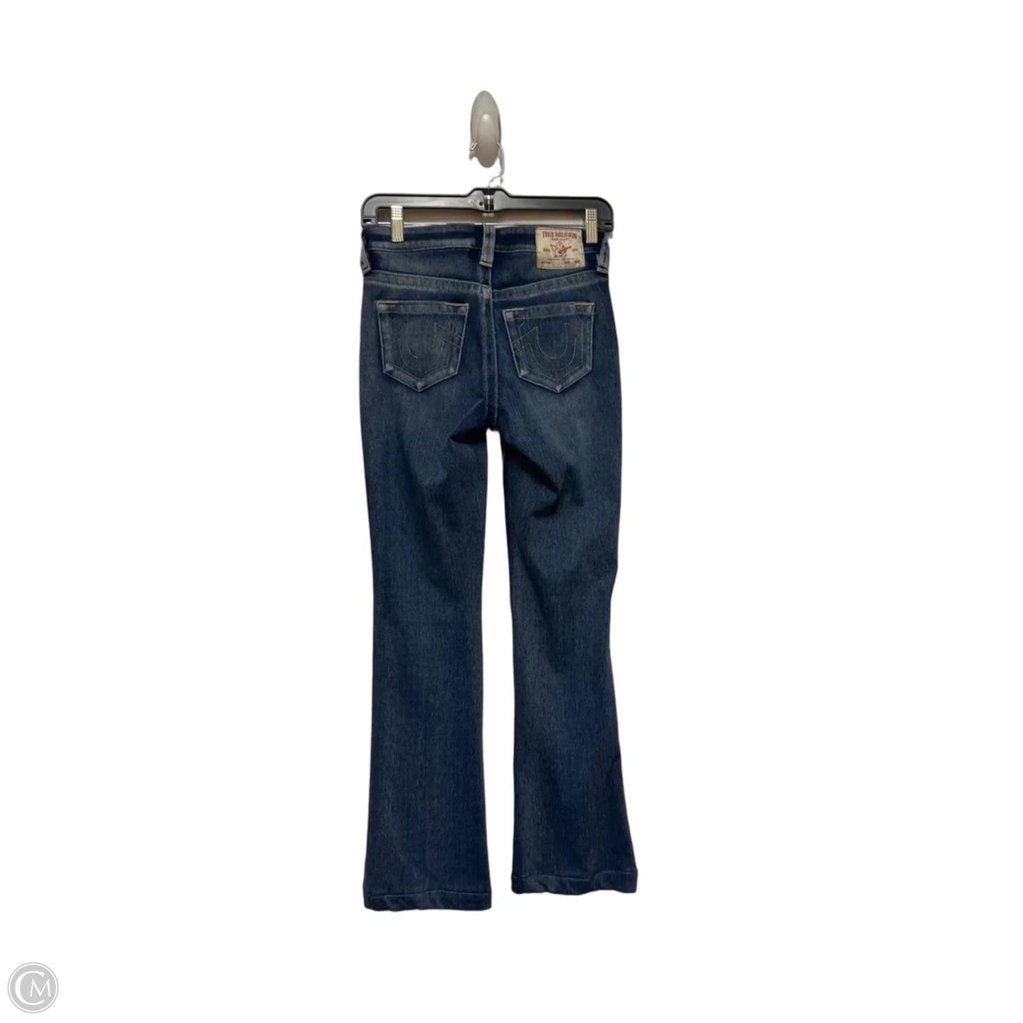Jeans Boot Cut By True Religion In Blue Denim, Size: 2