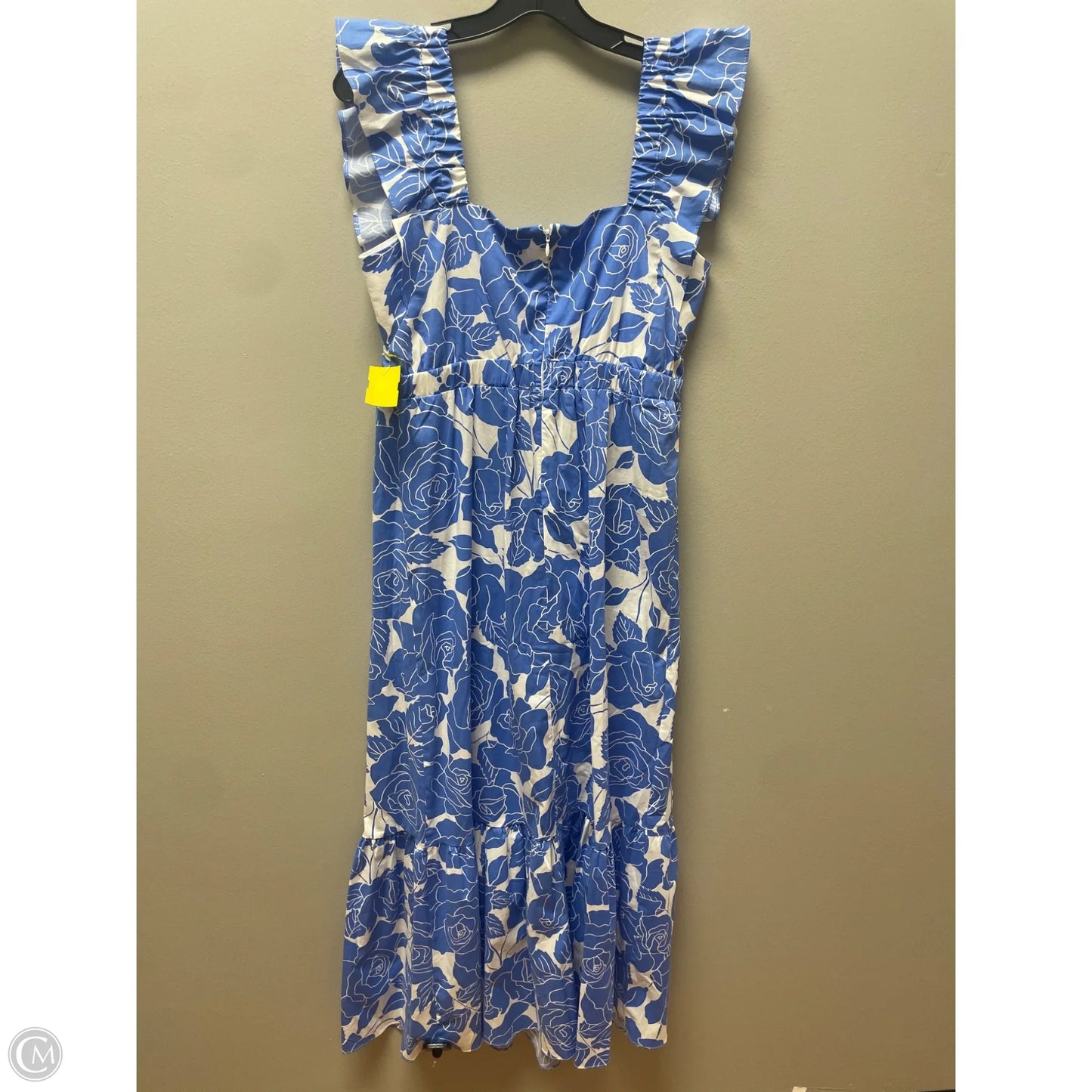 Dress Casual Maxi By London Times In Black & White, Size: S