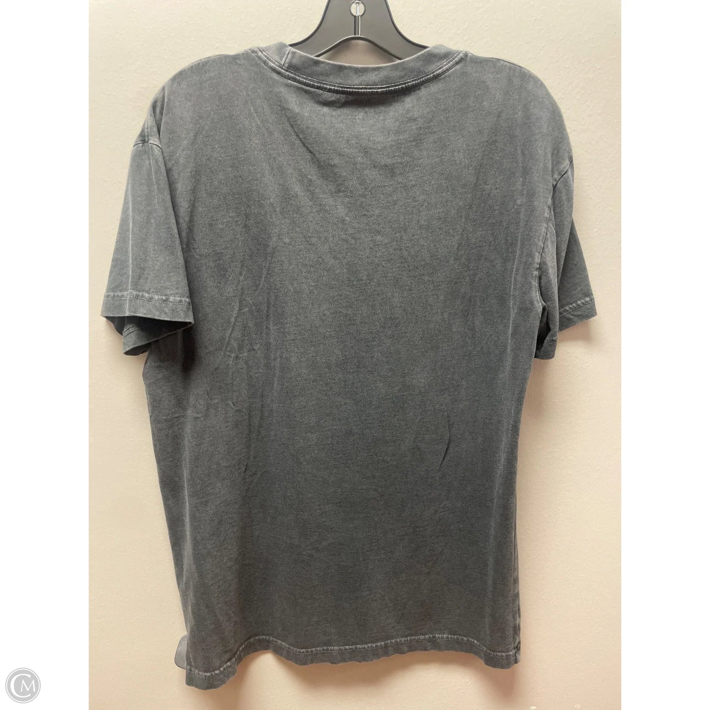 Top Short Sleeve Basic By Abercrombie And Fitch In Grey, Size: M