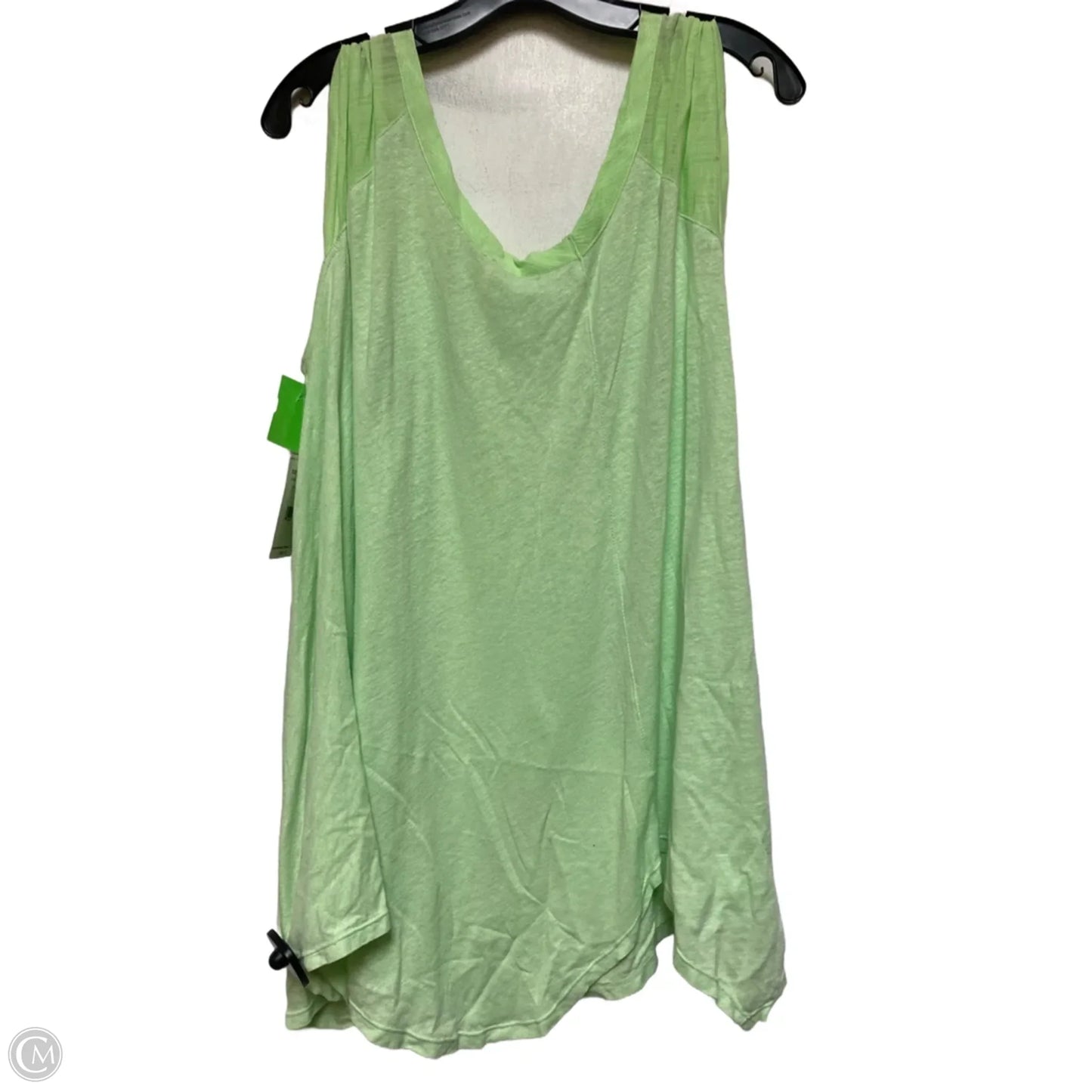 Top Sleeveless By Free People In Green, Size: S