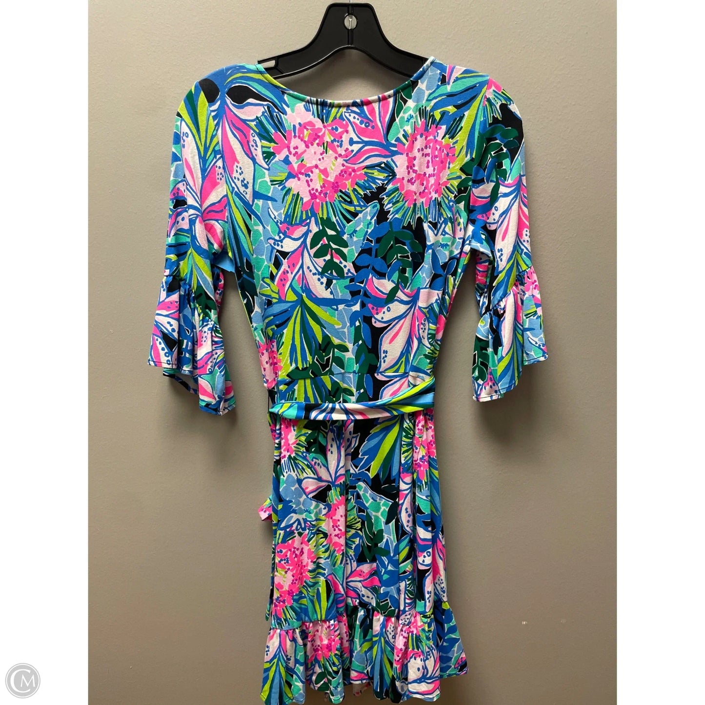Dress Designer By Lilly Pulitzer In Floral Print, Size: Xs