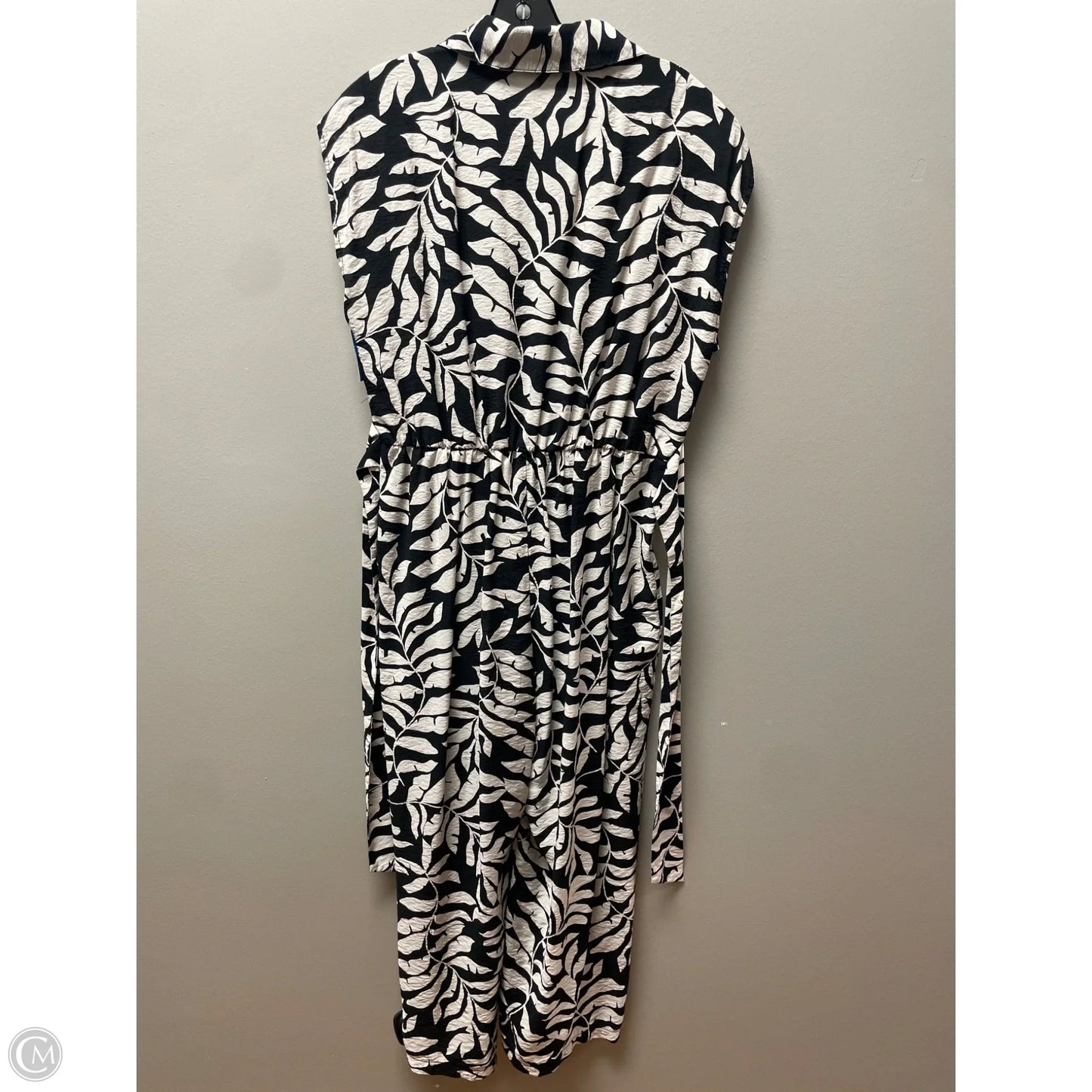 Jumpsuit By Luxology In Black & White, Size: M