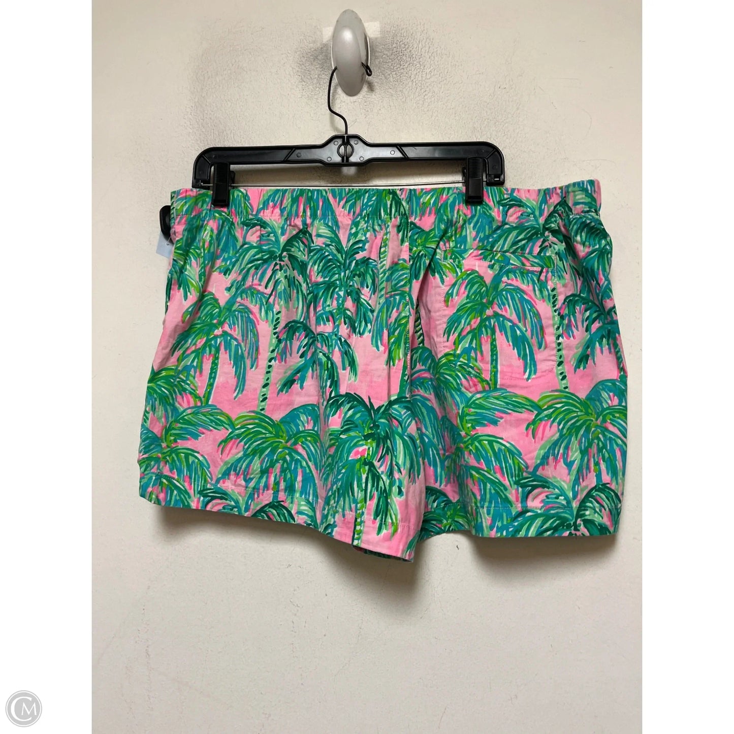 Shorts Designer By Lilly Pulitzer In Tropical Print, Size: 14