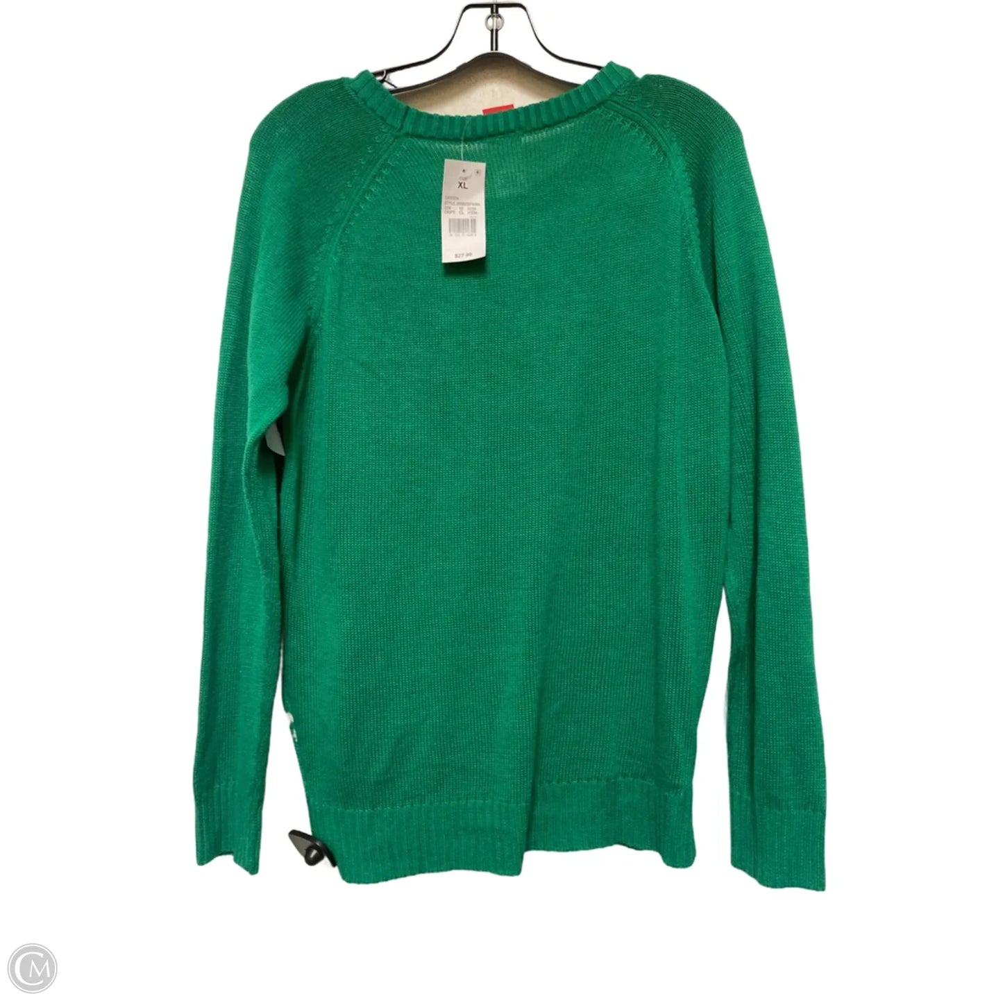 Sweater By Disney In Green, Size: Xl