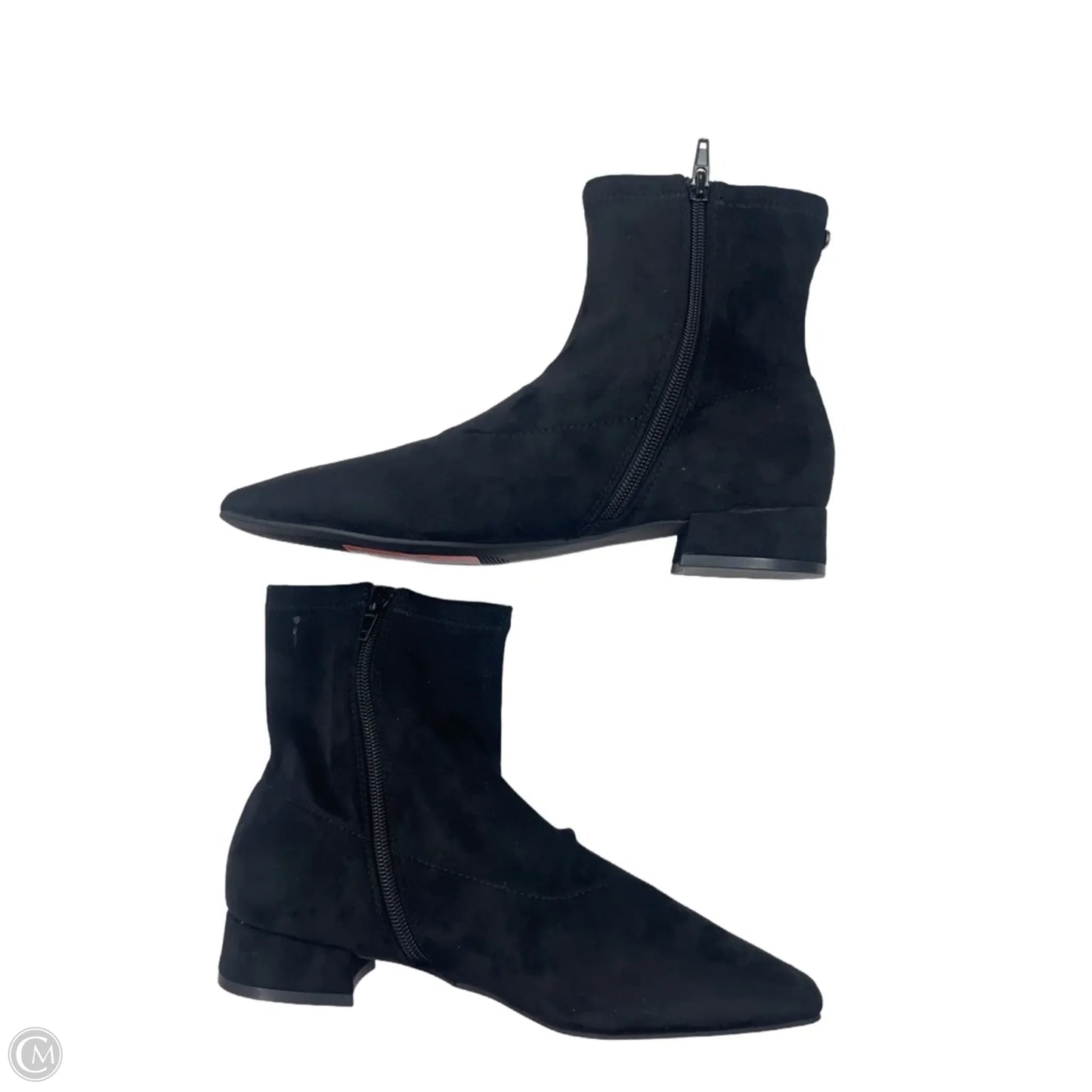 Boots Ankle Flats By Anne Klein In Black, Size: 7.5