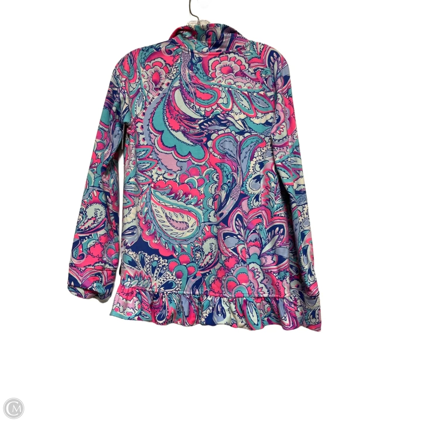 Jacket Designer By Lilly Pulitzer In Paisley Print, Size: S