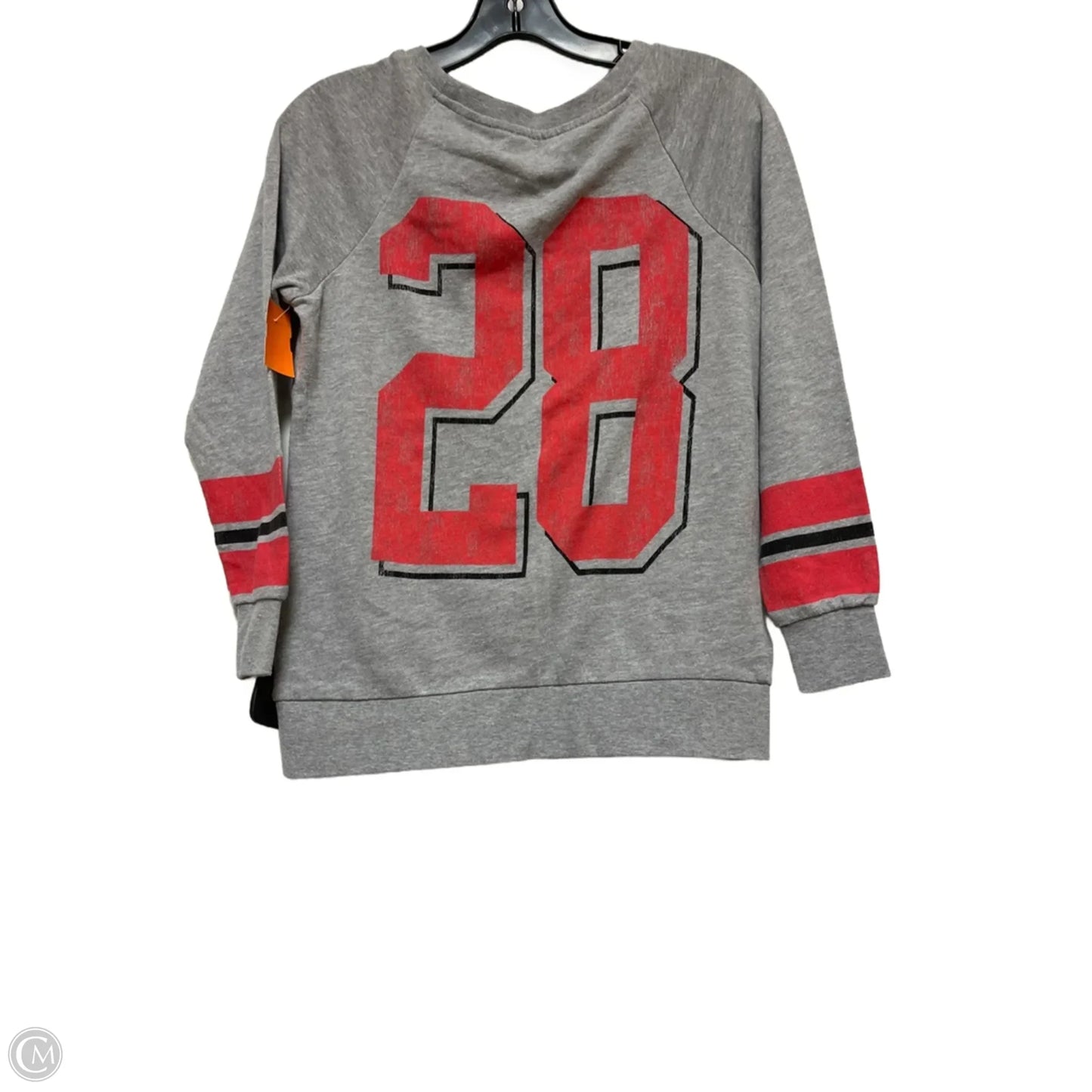 Top Long Sleeve By Disney Store In Grey & Red, Size: Xs