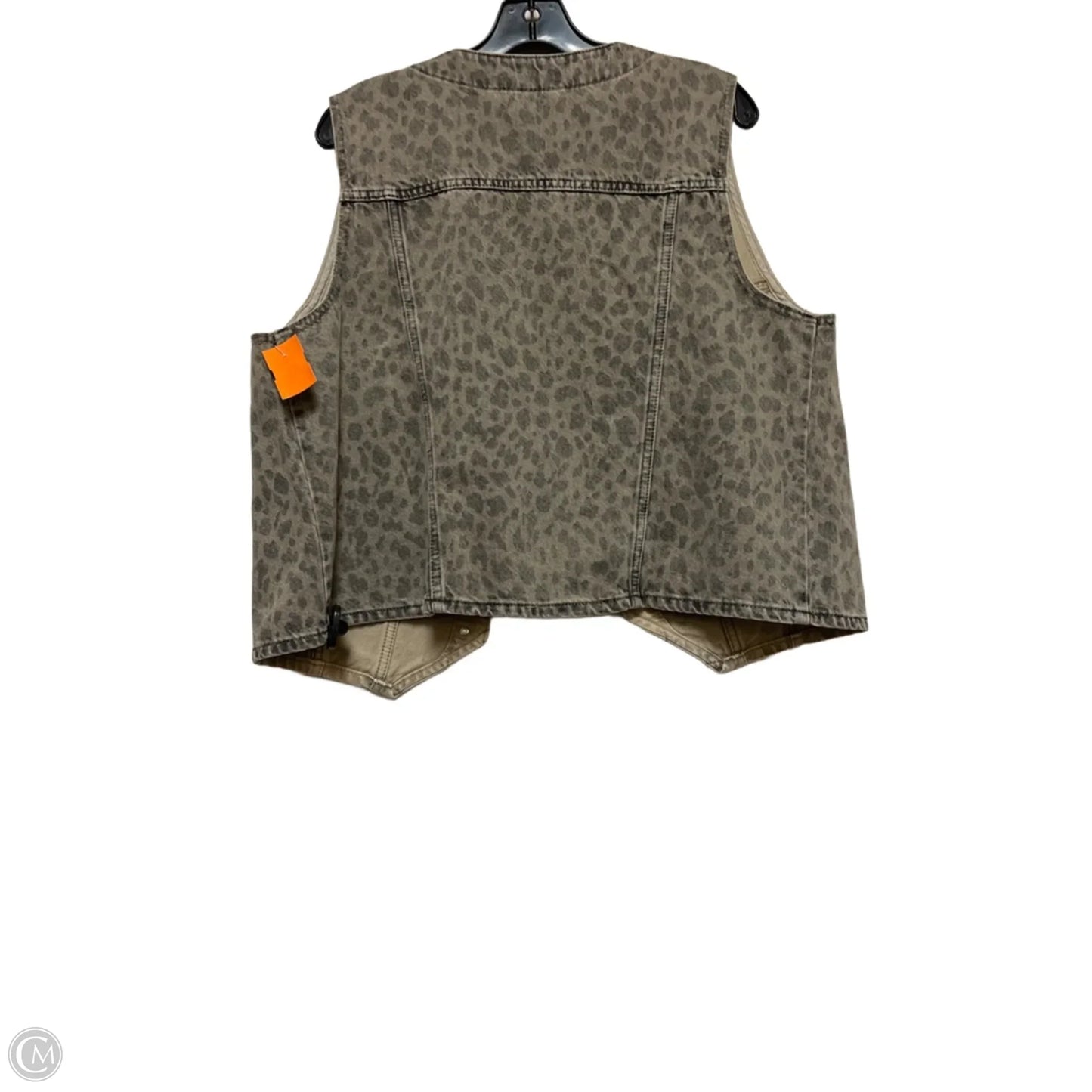 Vest Other By Universal Thread In Animal Print, Size: Xl