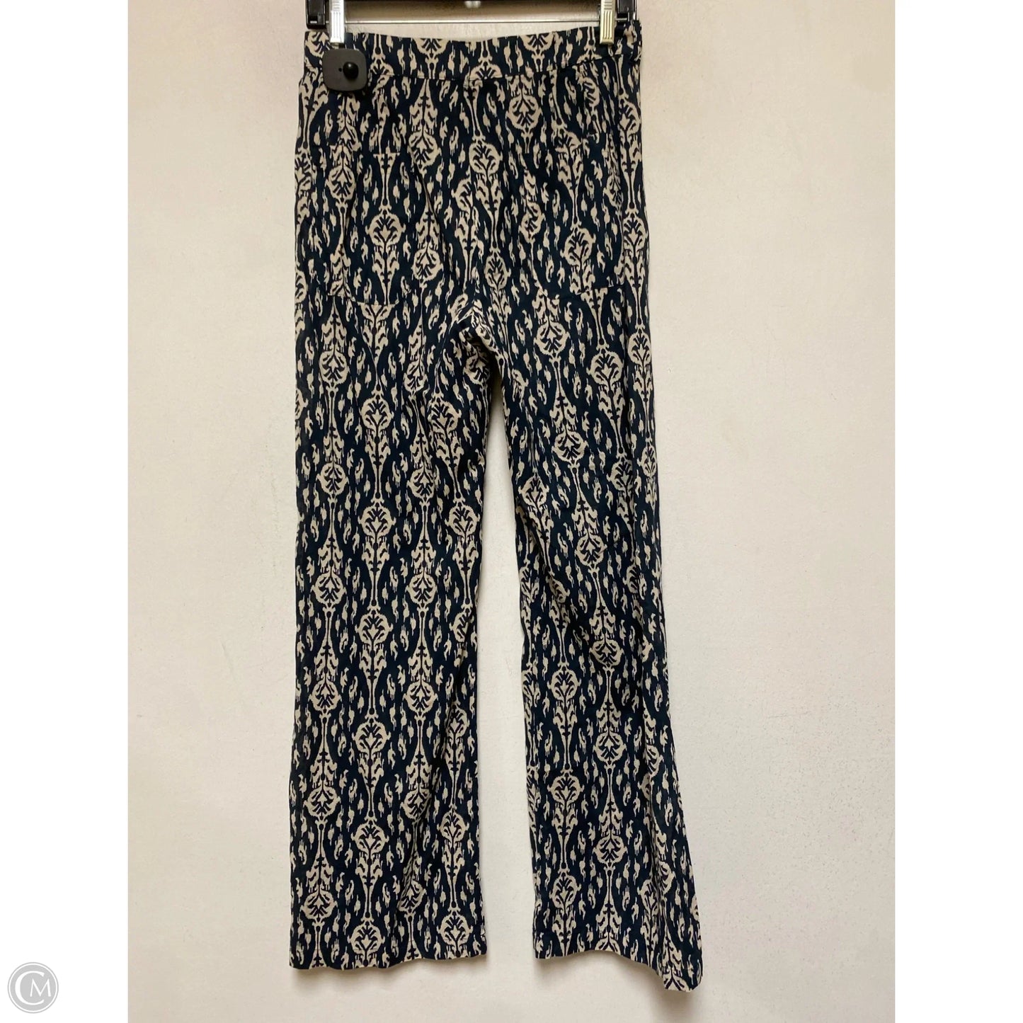 Pants Other By Zara In Blue & Cream, Size: 4