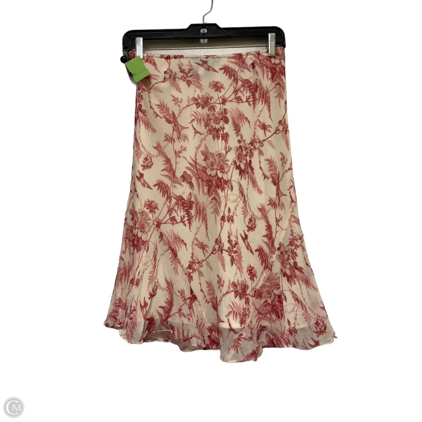 Skirt Midi By Express In Floral Print, Size: S