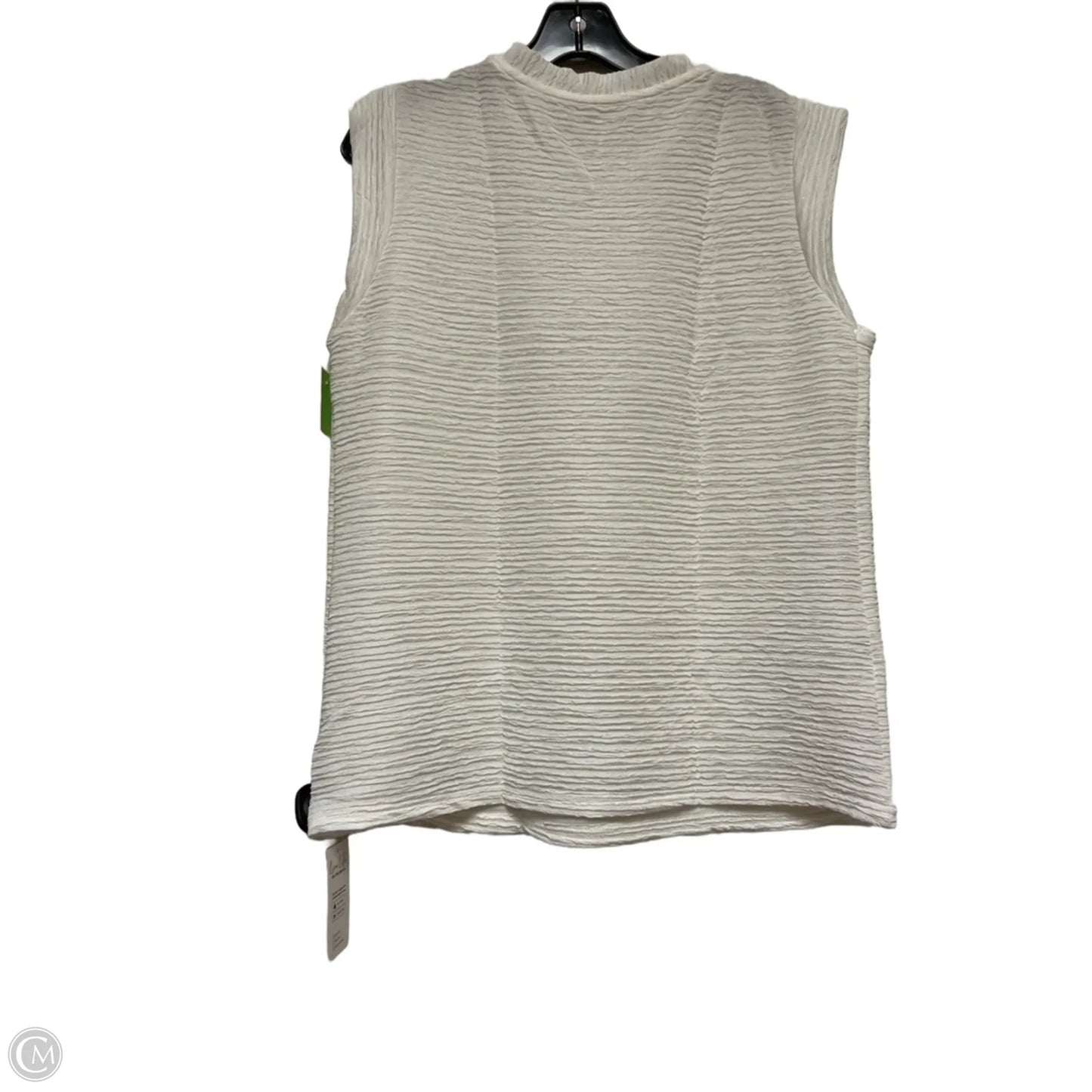 Top Sleeveless By Cupshe In White, Size: L