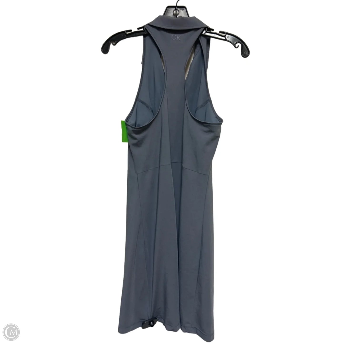 Athletic Dress By Calvin Klein Performance In Grey, Size: S