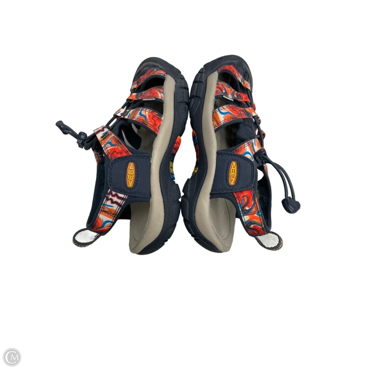 Sandals Sport By Keen In Blue & Orange, Size: 7.5