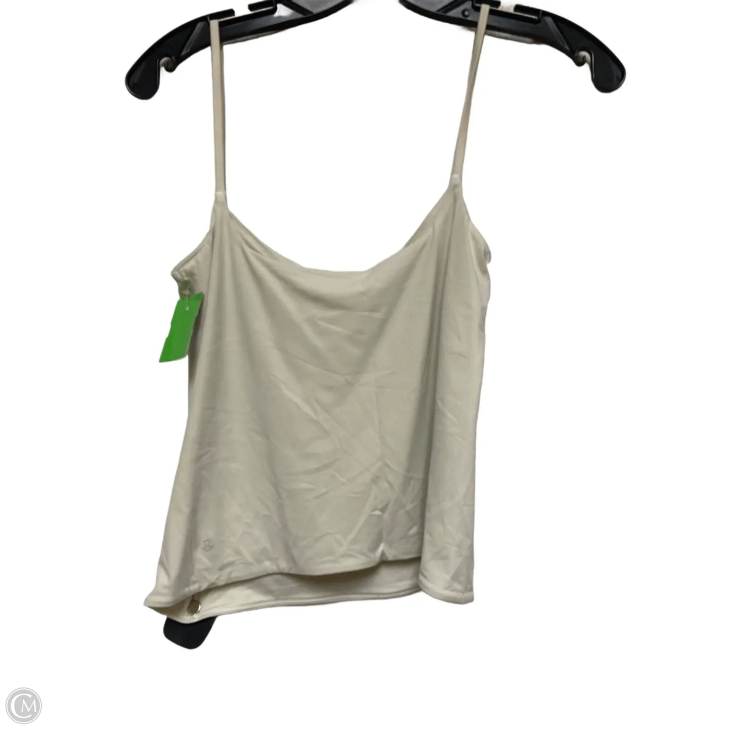 Athletic Tank Top By Lululemon In Cream, Size: M