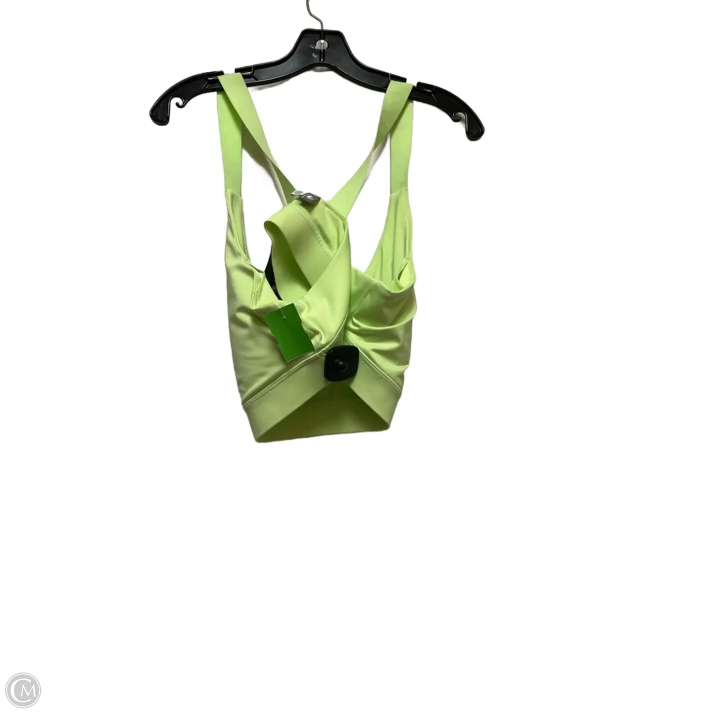 Athletic Bra By Puma In Green, Size: Xl