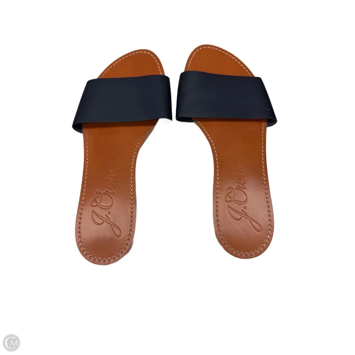 Sandals Flats By J. Crew In Black, Size: 9