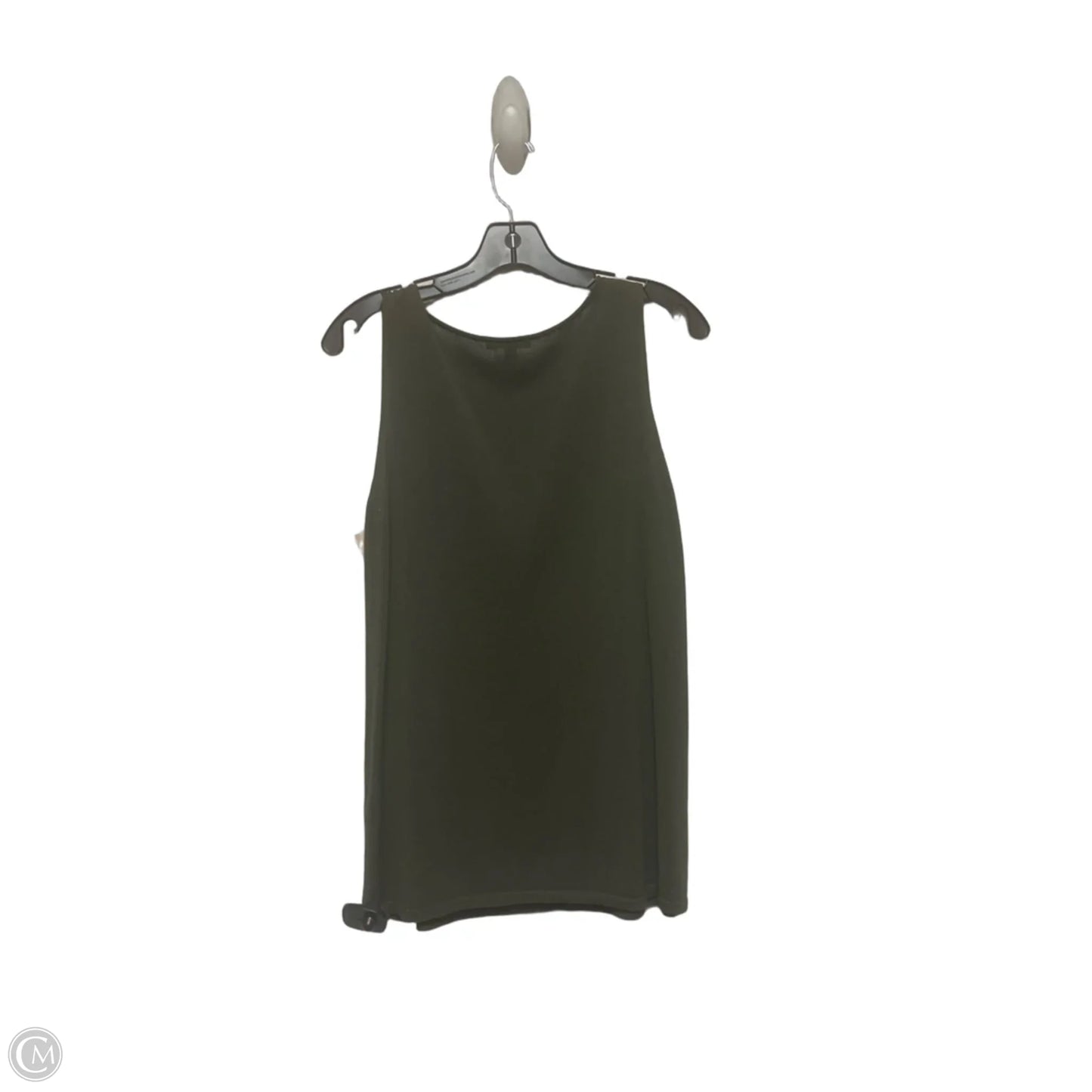 Top Sleeveless By Eileen Fisher In Green, Size: Mp