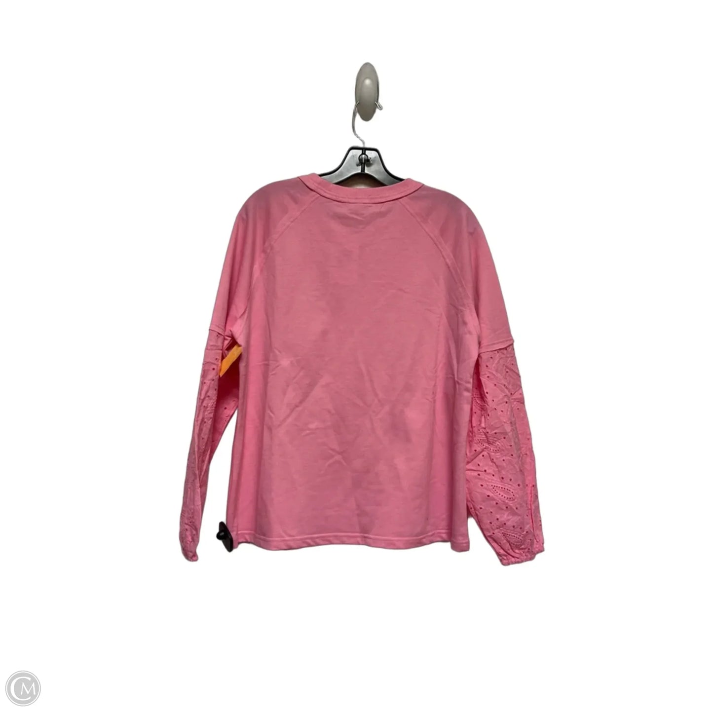 Top Long Sleeve By Clothes Mentor In Pink, Size: S