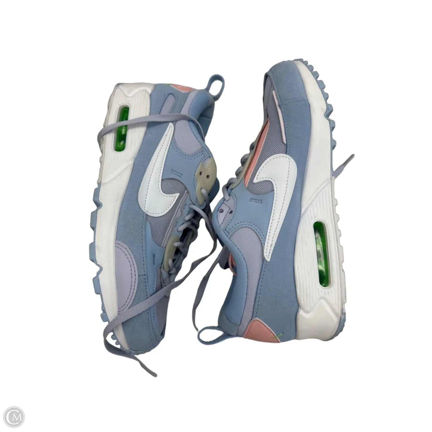 Shoes Sneakers By Nike In Blue & Purple, Size: 8