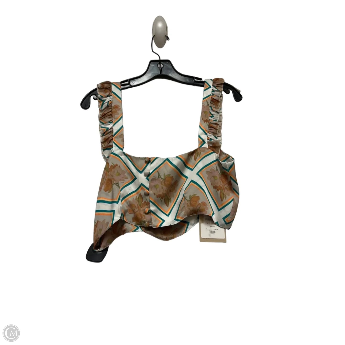 Top Sleeveless By Clothes Mentor In Floral Print, Size: M