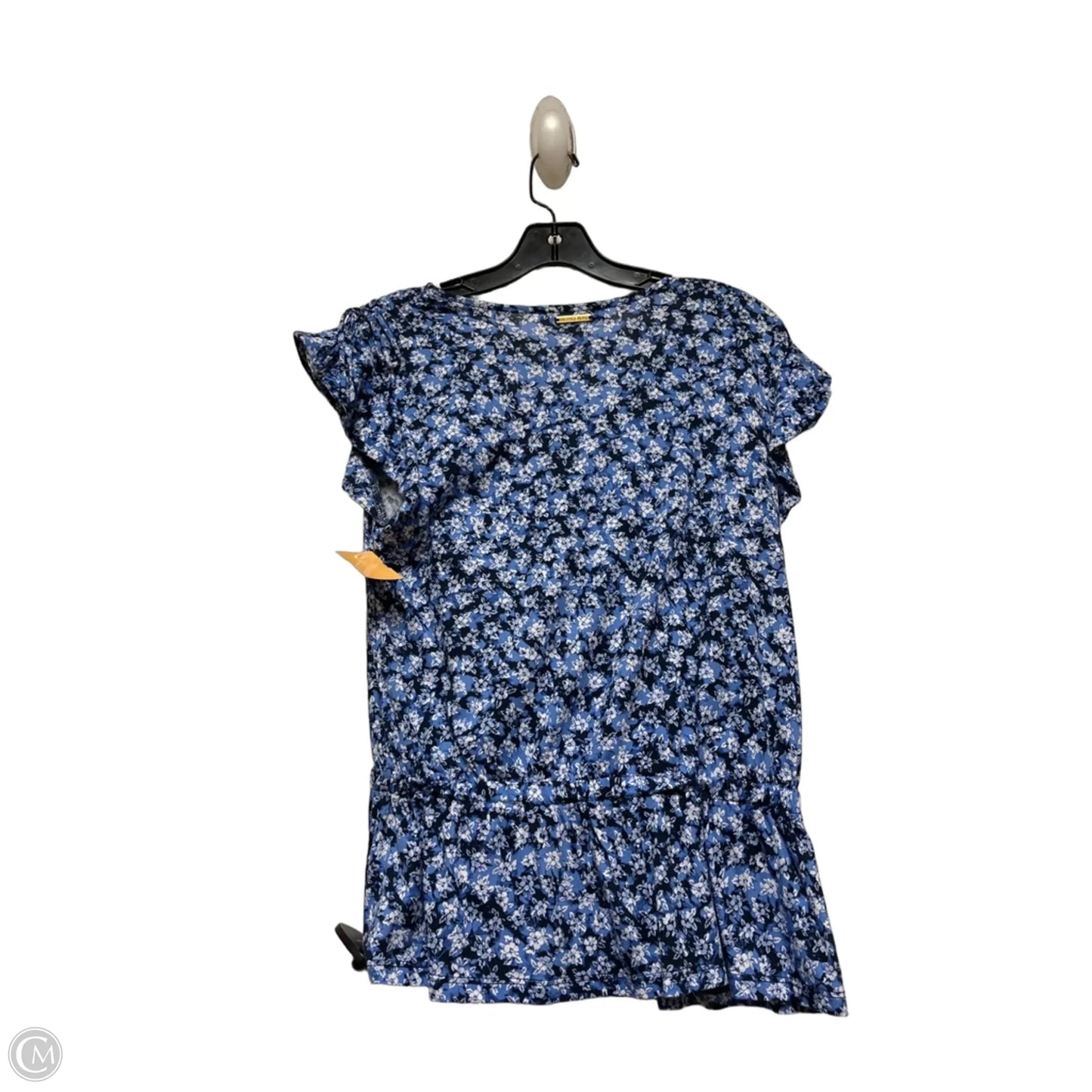 Top Short Sleeve By Michael By Michael Kors In Floral Print, Size: S