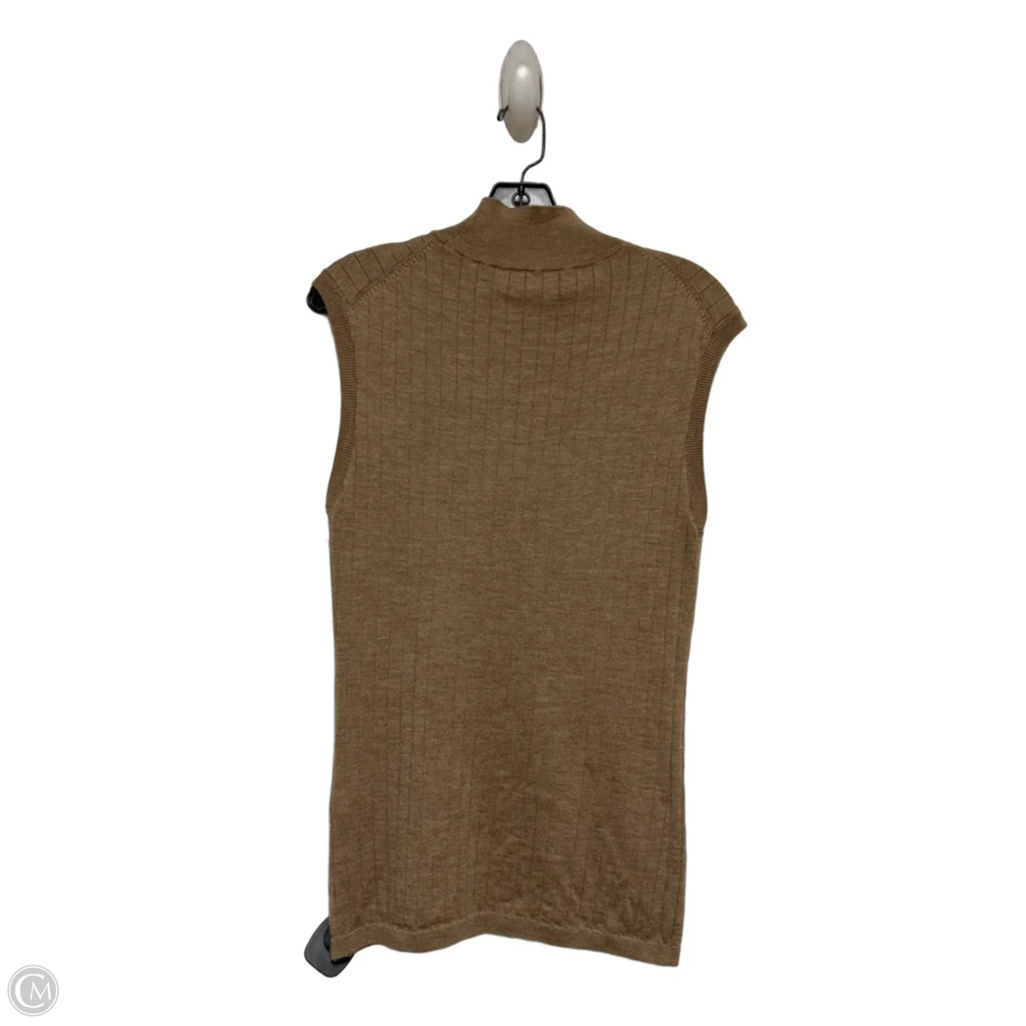 Top Sleeveless By Banana Republic In Brown, Size: L