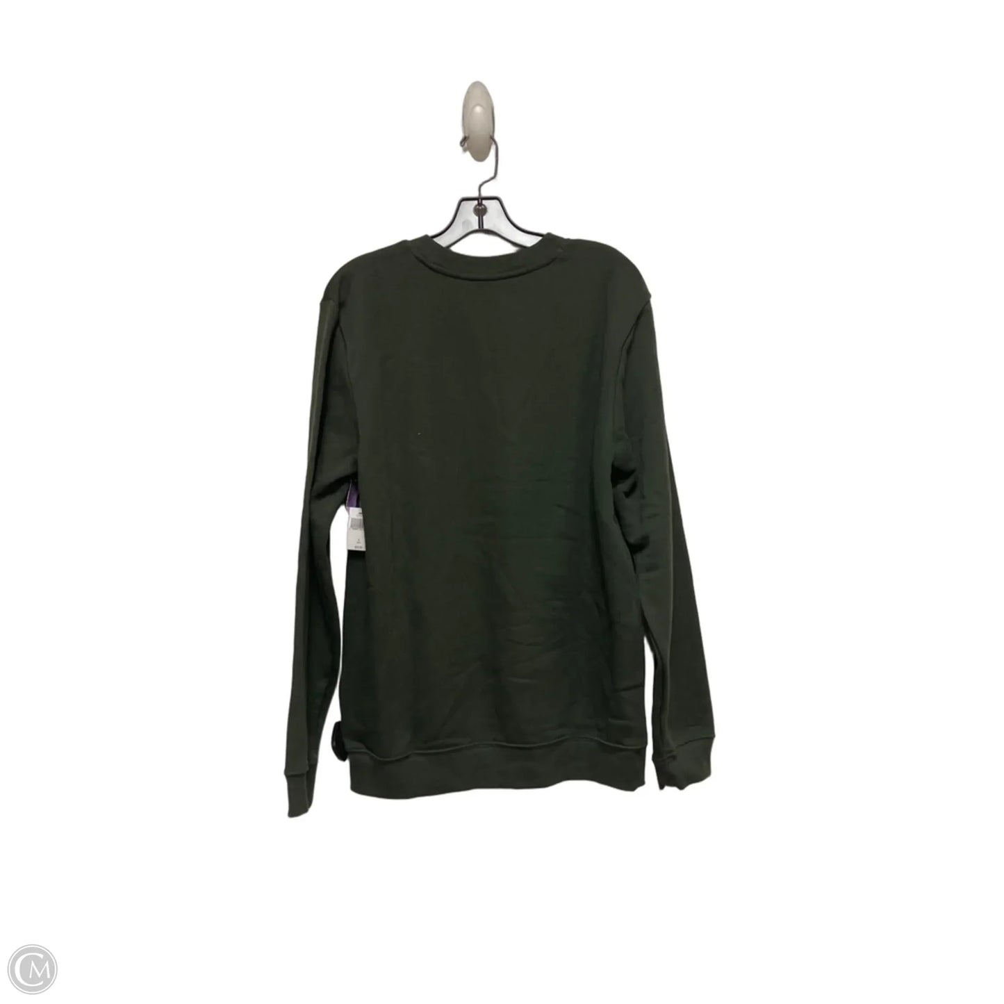 Sweatshirt Crewneck By Disney Store In Green, Size: S