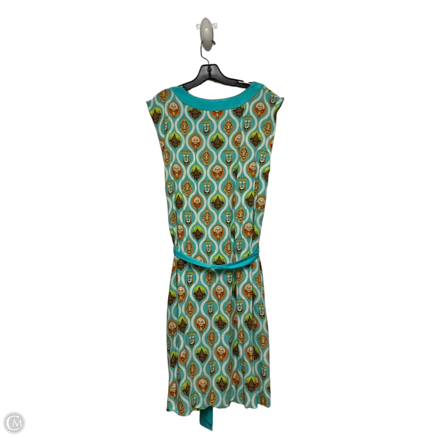 Dress Casual Midi By Disney Store In Blue & Brown, Size: Xl