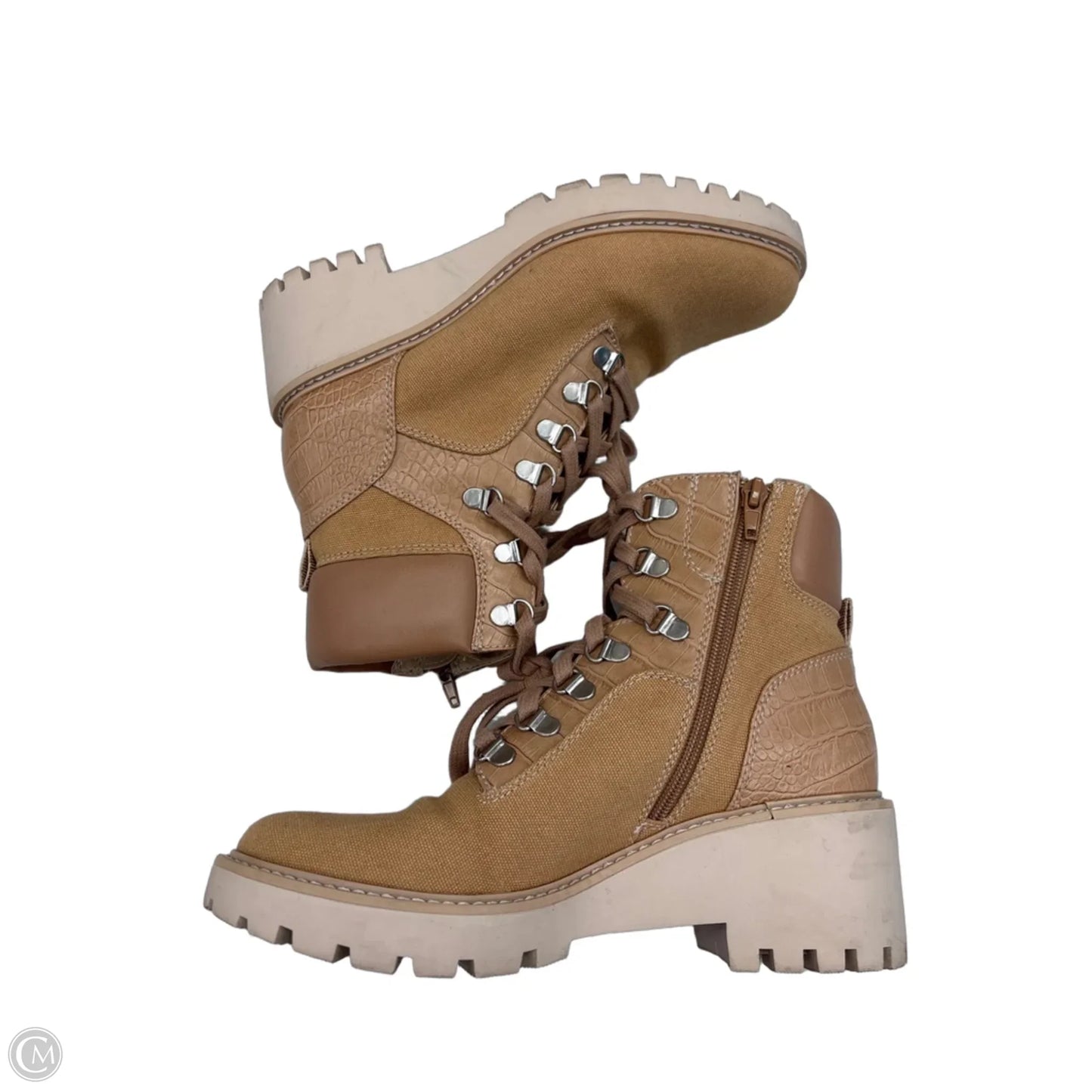 Boots Ankle Flats By Dolce Vita In Tan, Size: 7.5
