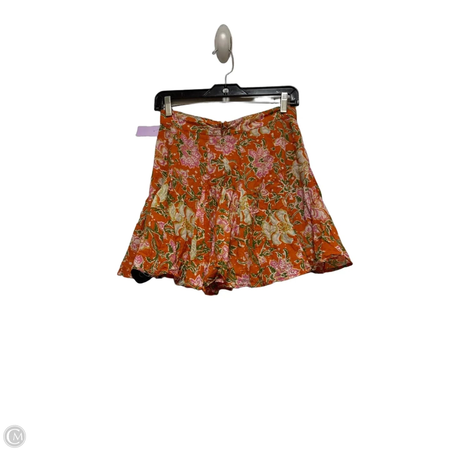 Skirt Maxi By Free People In Green & Orange, Size: 6