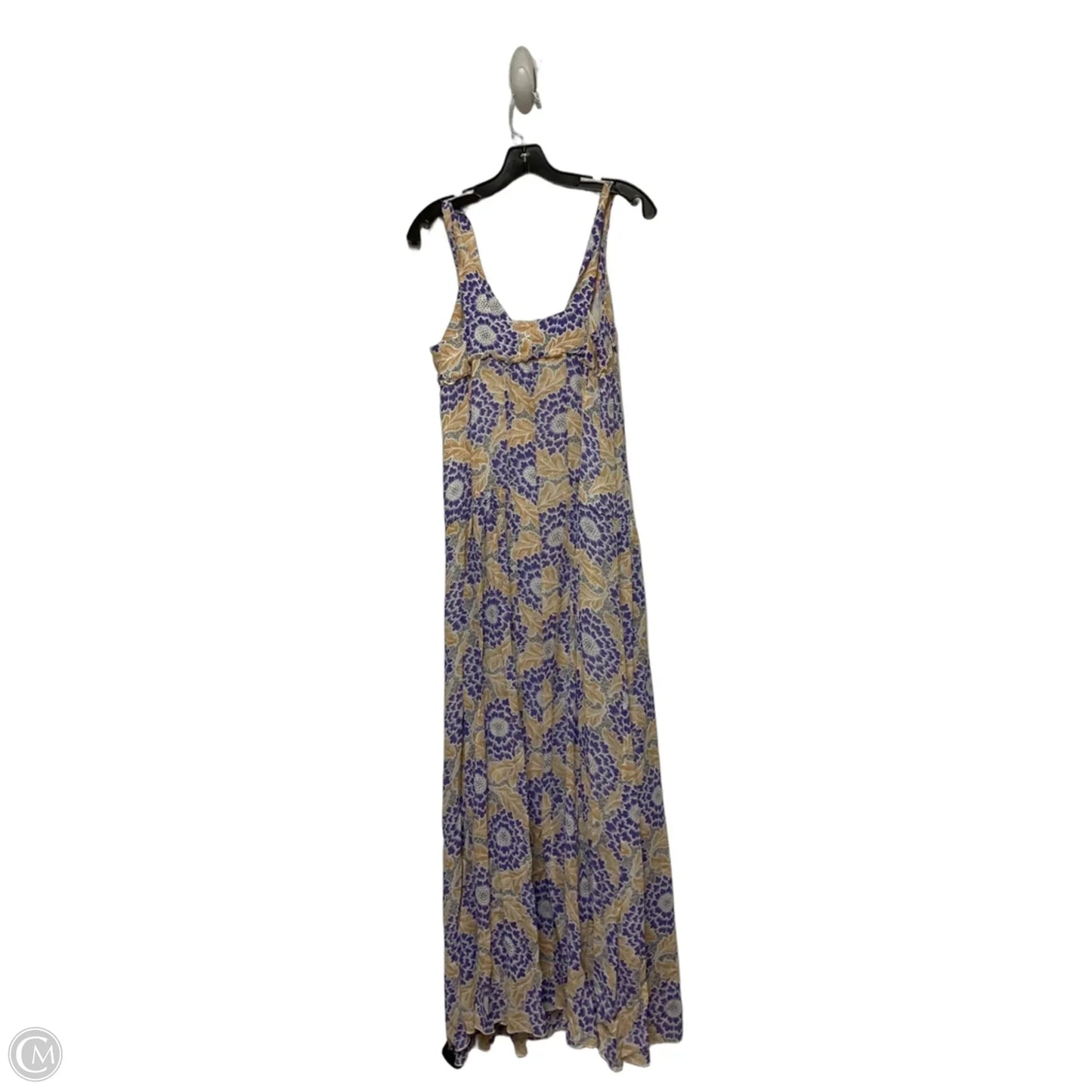 Dress Casual Maxi By H&m In Purple & Tan, Size: S