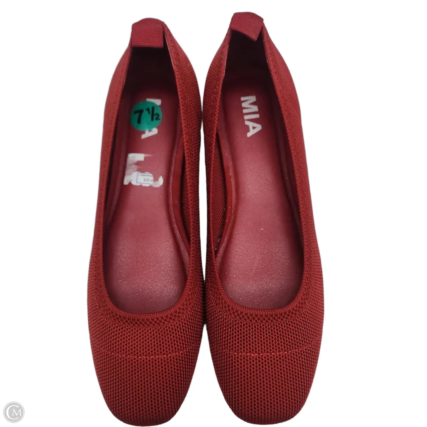 Shoes Flats By Mia In Red, Size: 7.5