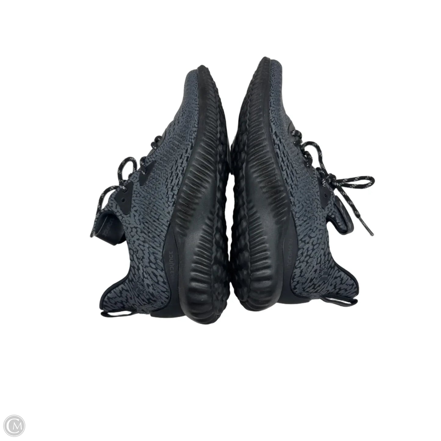 Shoes Athletic By Adidas In Black & Grey, Size: 8