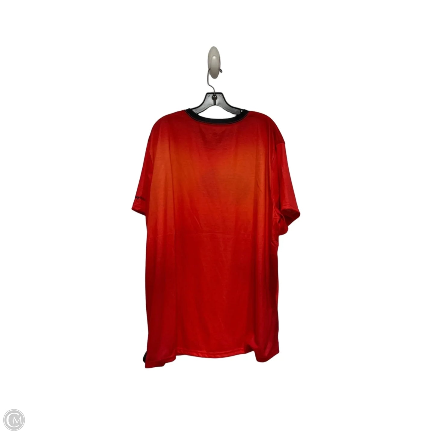 Top Short Sleeve By Disney Store In Red, Size: Xxl