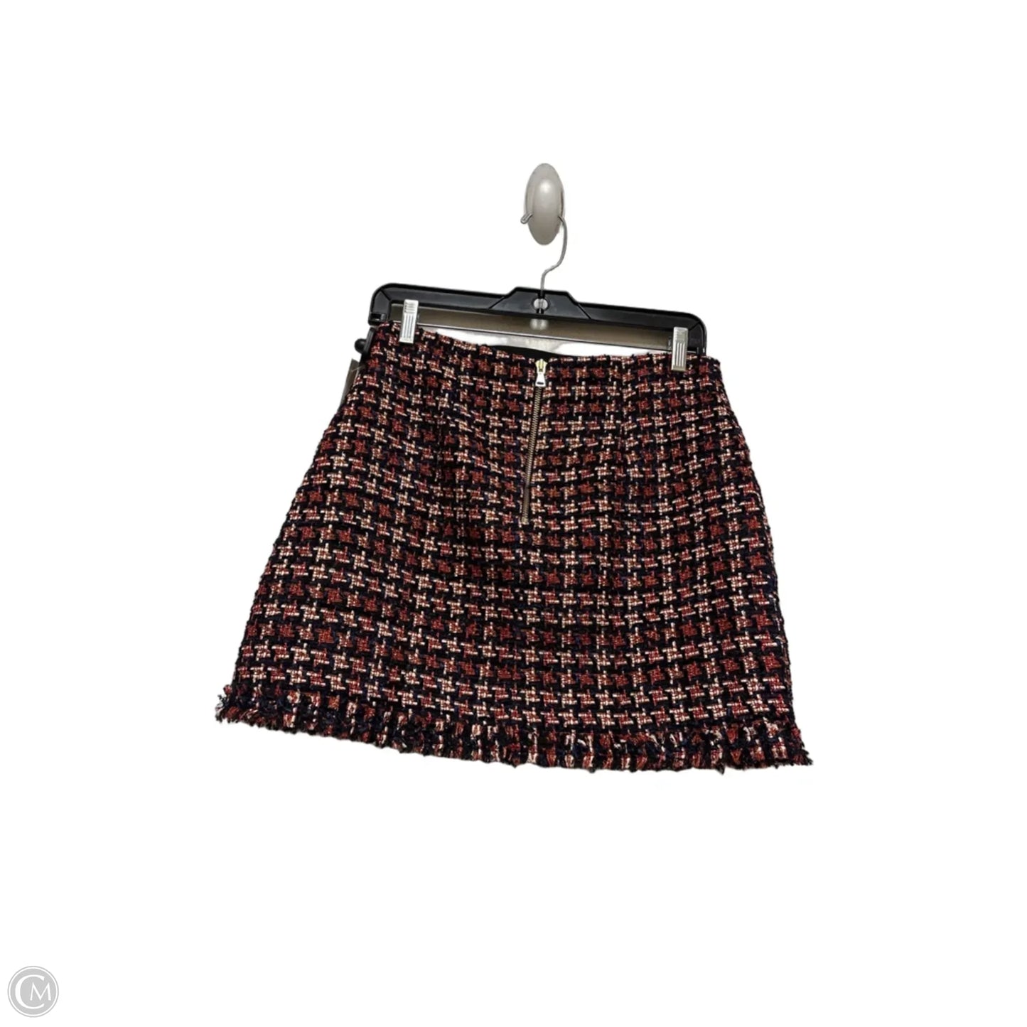 Skirt Mini & Short By River Island In Plaid Pattern, Size: 10