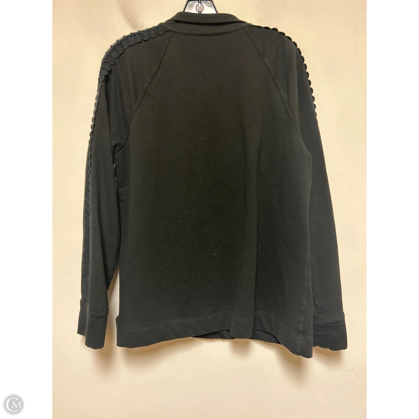 Jacket Designer By Lilly Pulitzer In Black, Size: 14