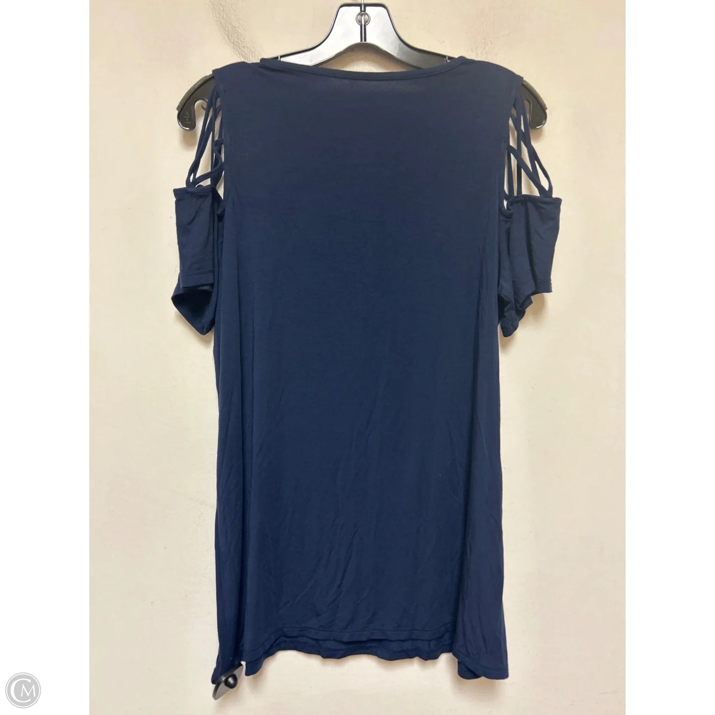 Top Short Sleeve By Disney Store In Navy, Size: Xl
