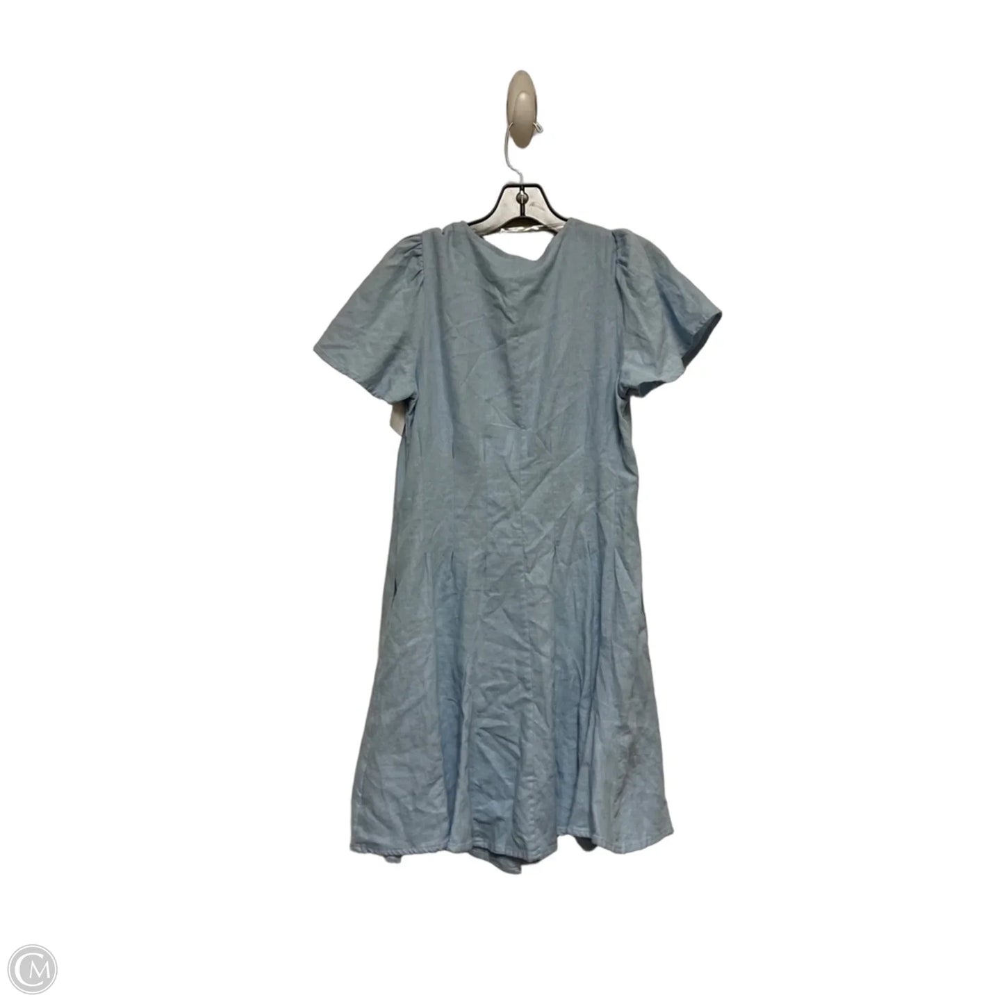Dress Casual Short By Universal Thread In Blue, Size: S