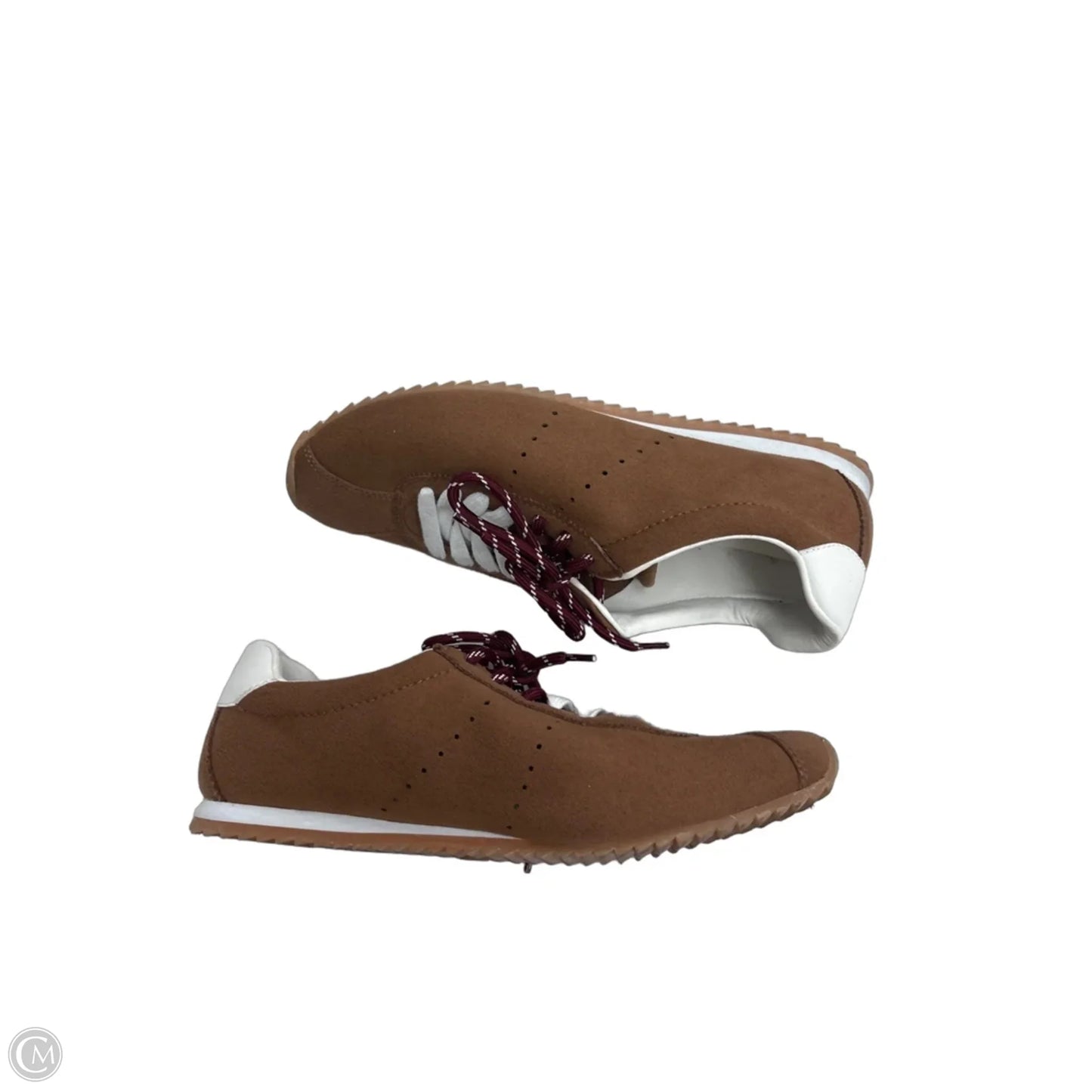 Shoes Flats By Universal Thread In Brown, Size: 9