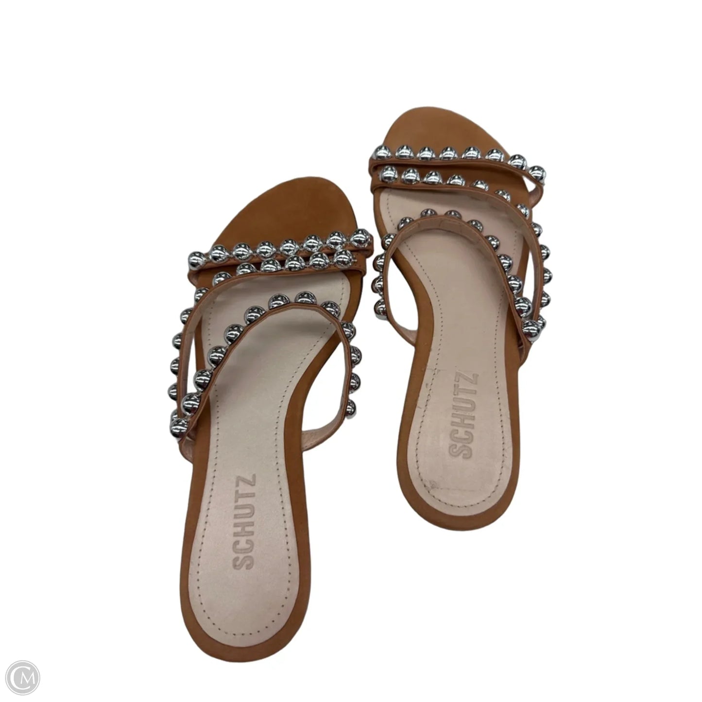 Sandals Flats By Schutz In Bronze, Size: 7.5