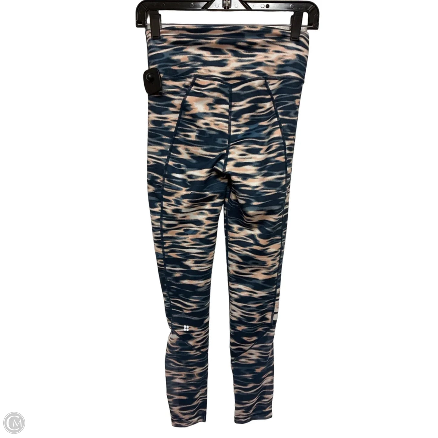 Athletic Leggings By Sweaty Betty In Tie Dye Print, Size: S