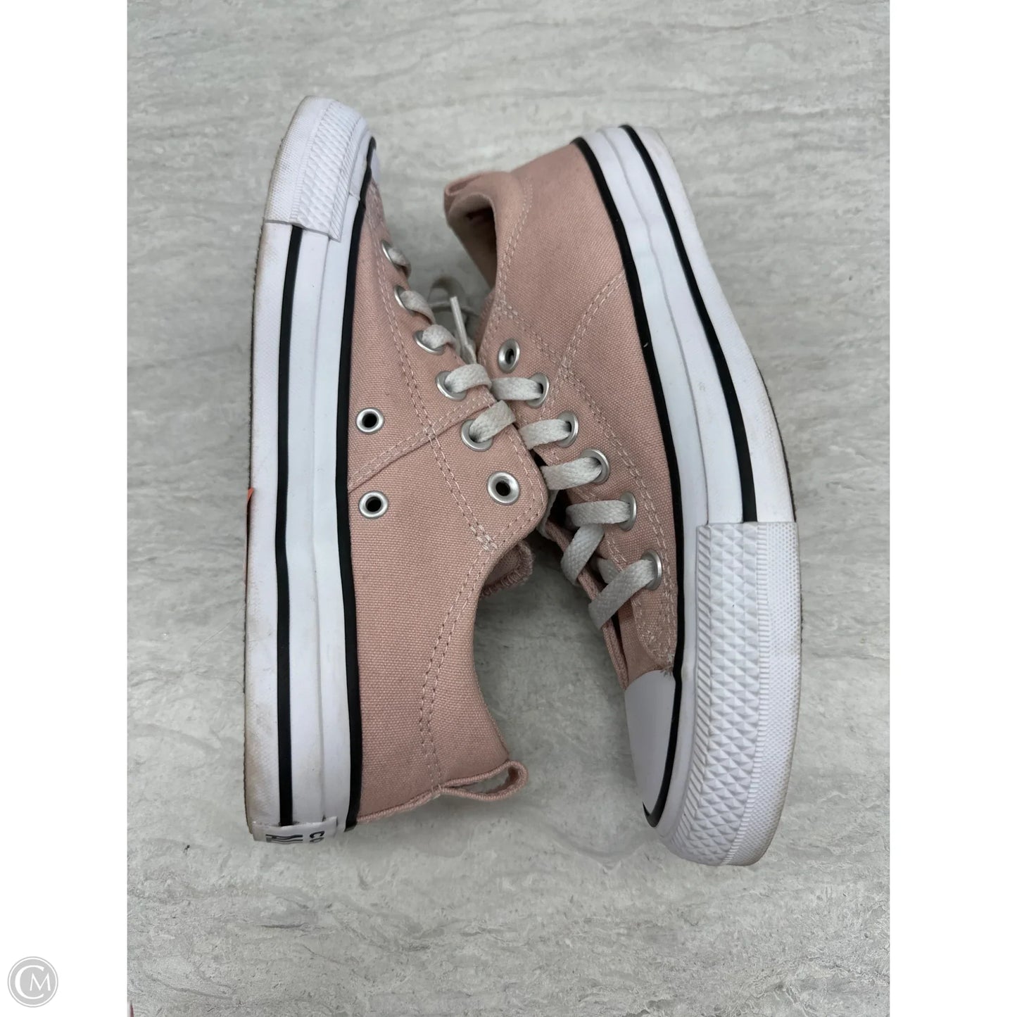 Shoes Sneakers By Converse In Pink & White, Size: 7