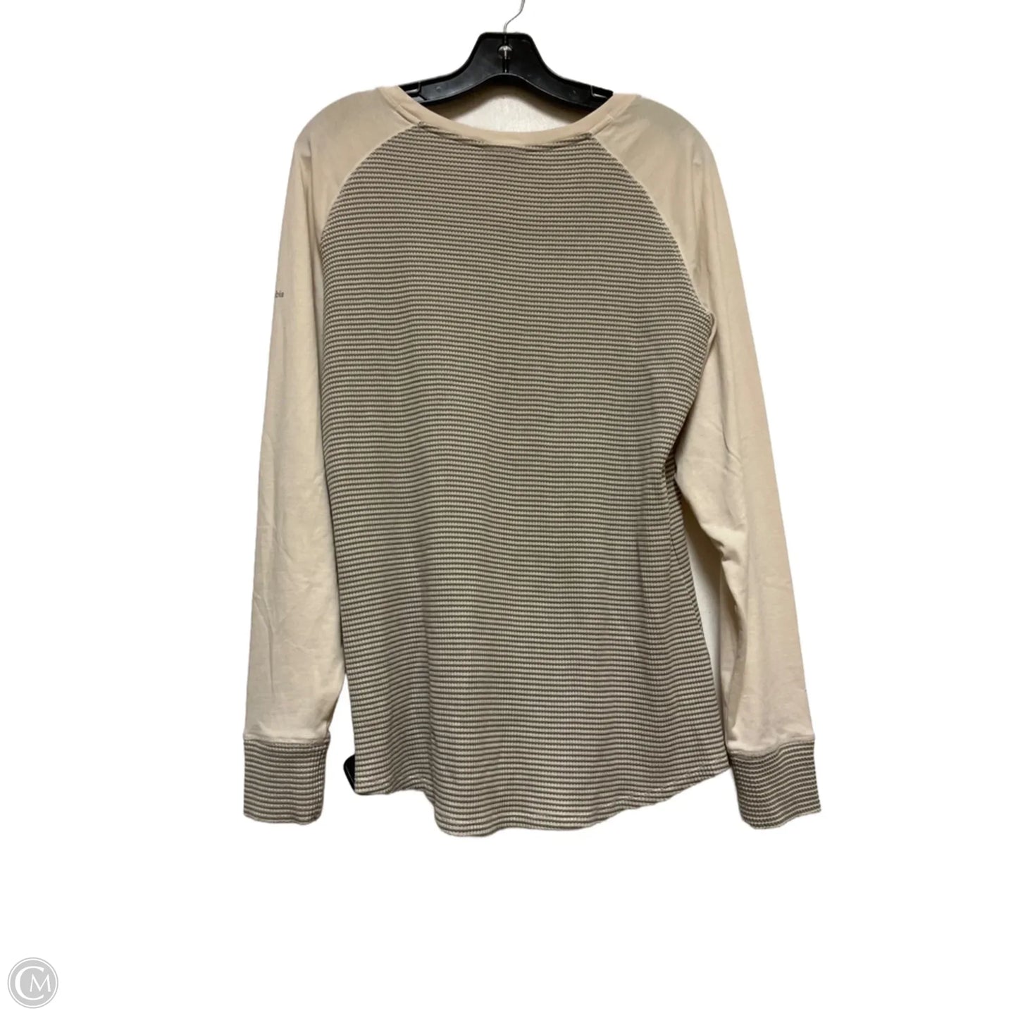 Top Long Sleeve By Columbia In Cream, Size: Xl
