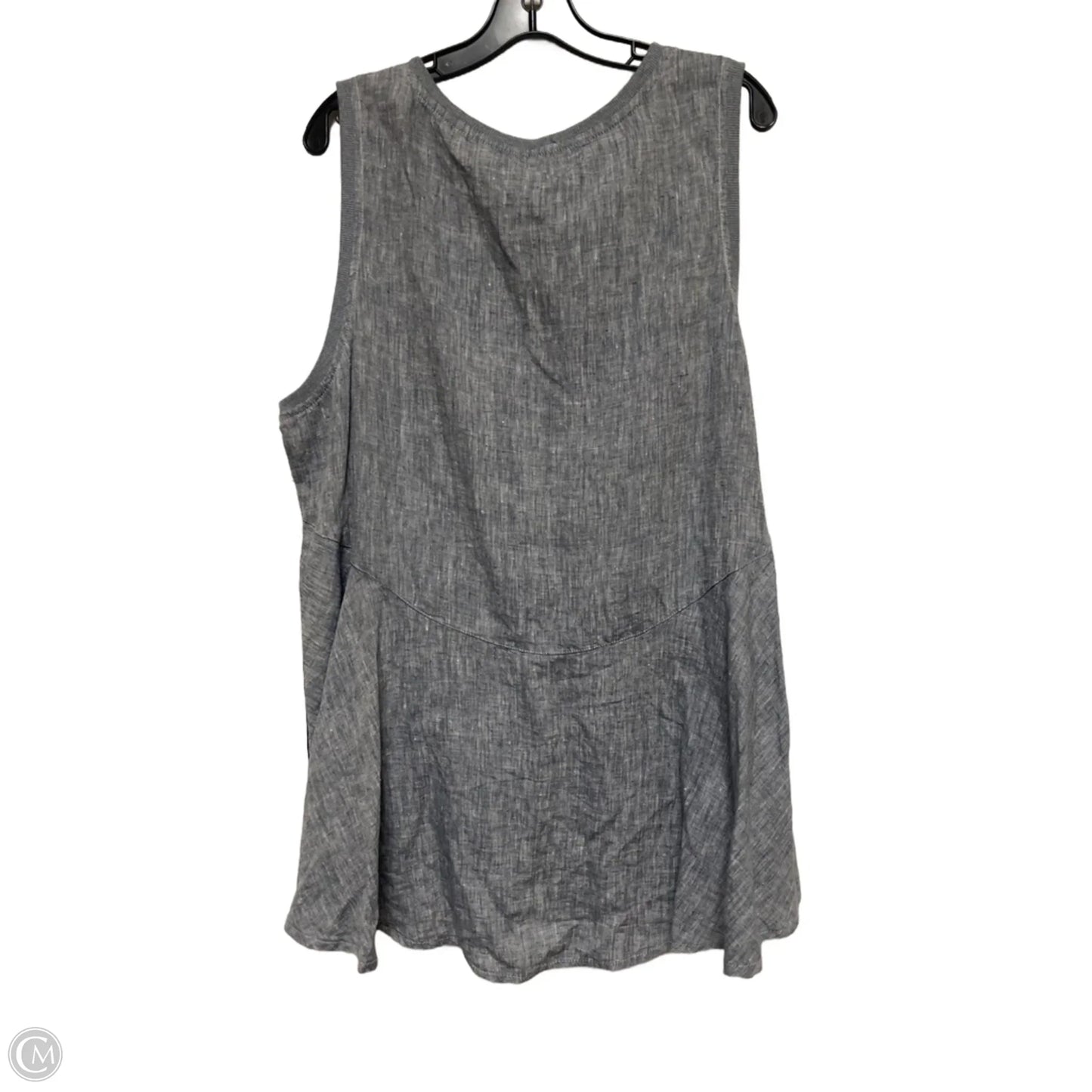 Top Sleeveless By Tommy Hilfiger In Blue, Size: Xxl