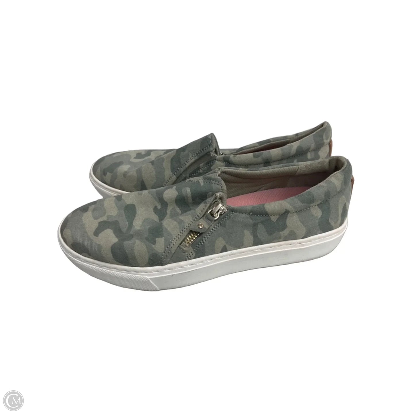 Shoes Flats By Dr Scholls In Camouflage Print, Size: 9