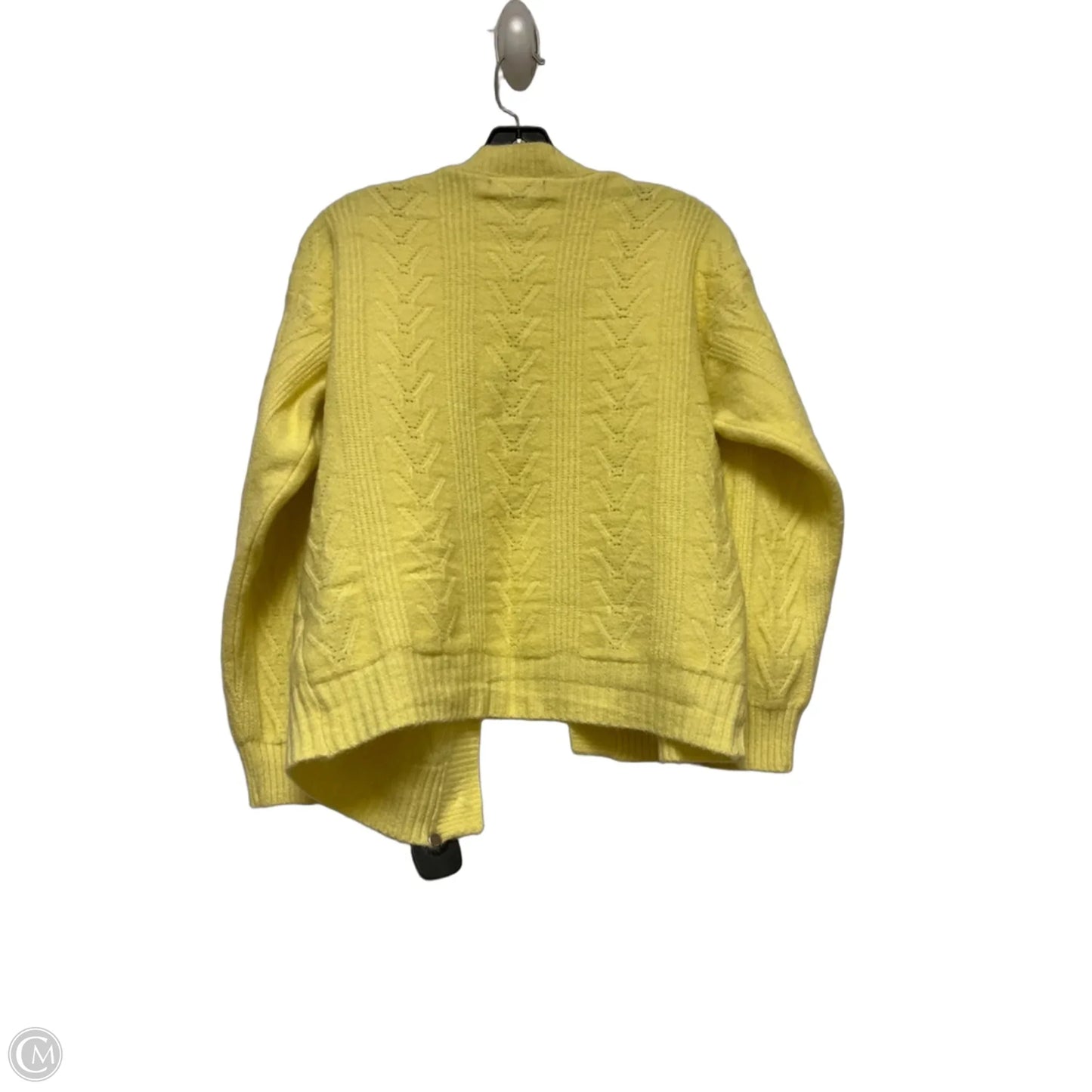 Cardigan By Clothes Mentor In Yellow, Size: S