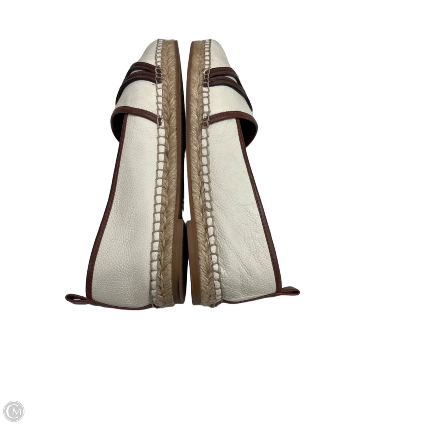 Shoes Flats By Brighton In Cream & Tan, Size: 9