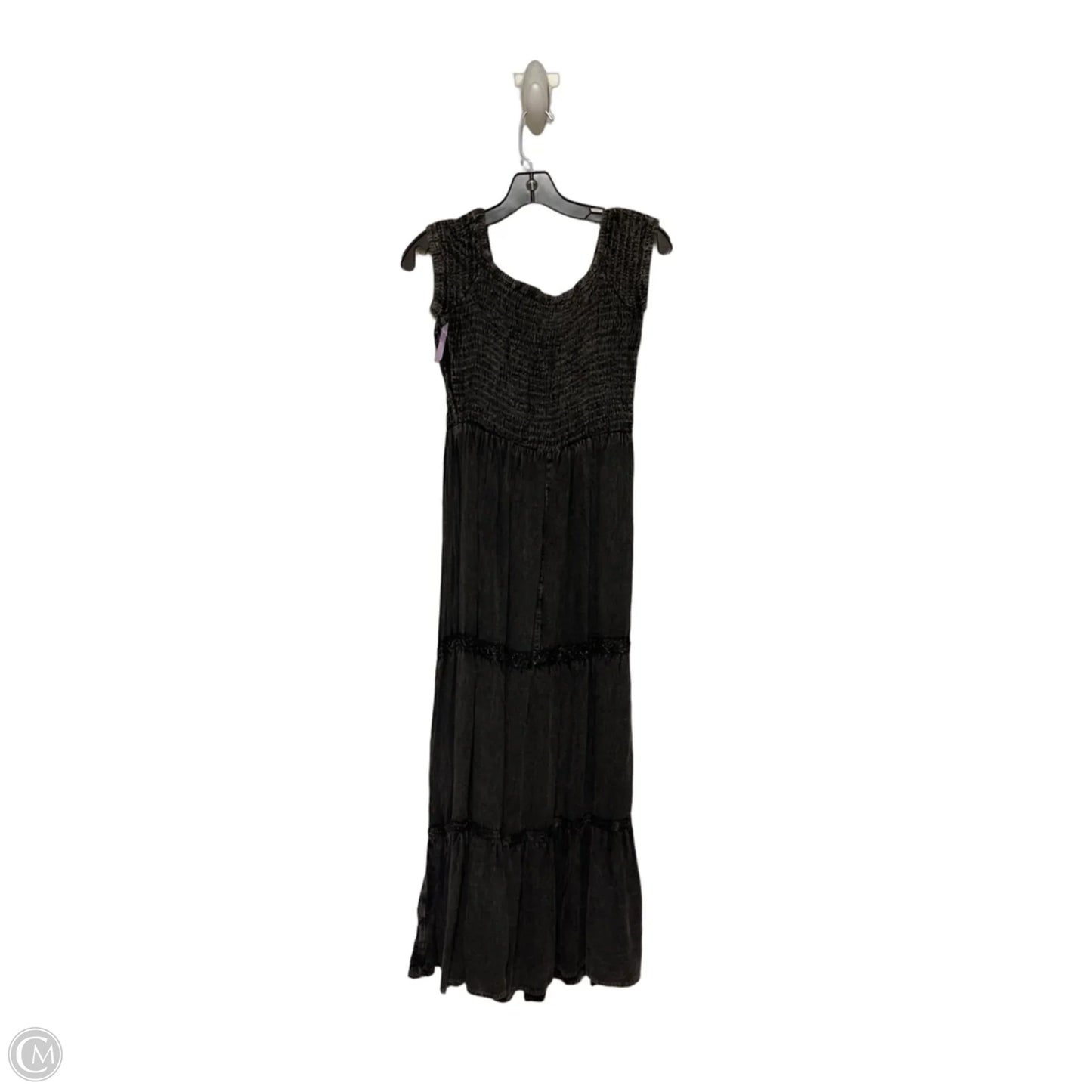 Dress Casual Midi By Clothes Mentor In Grey, Size: M