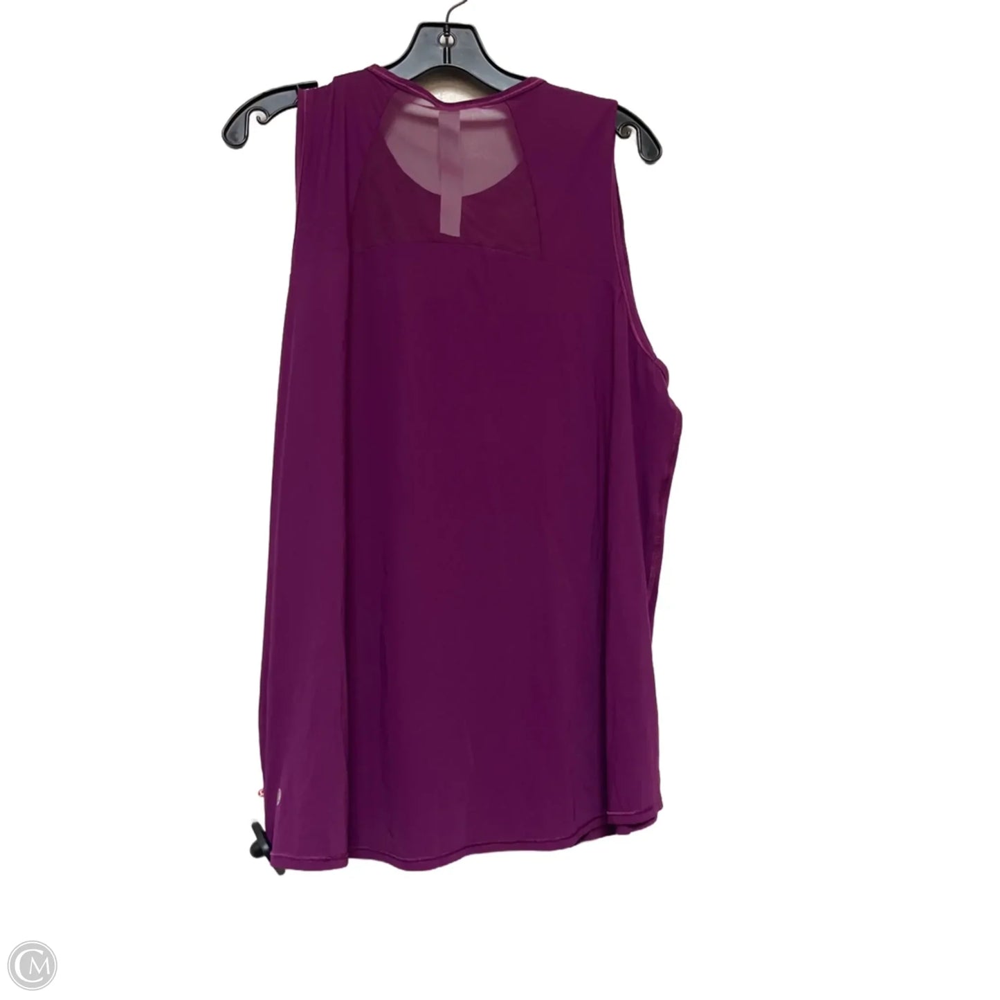 Athletic Tank Top By Lululemon In Purple, Size: Xl