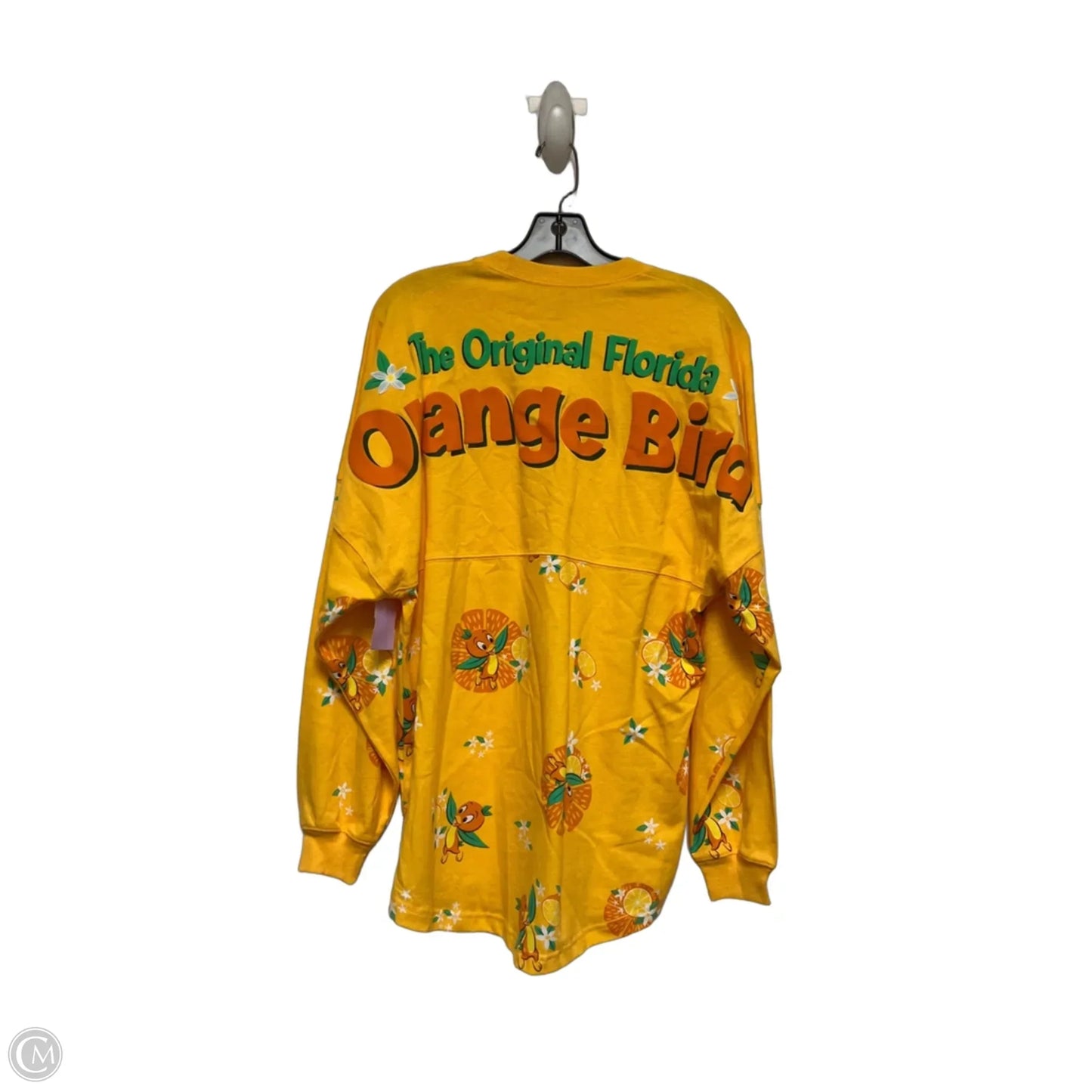Top Long Sleeve By Disney Store In Orange, Size: S